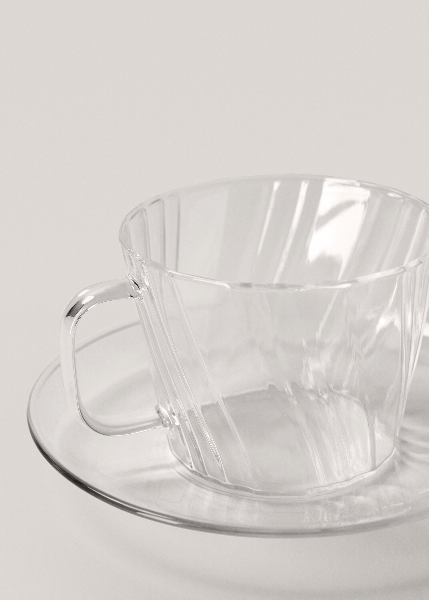 Embossed borosilicate mug 300ml - Details of the article 2