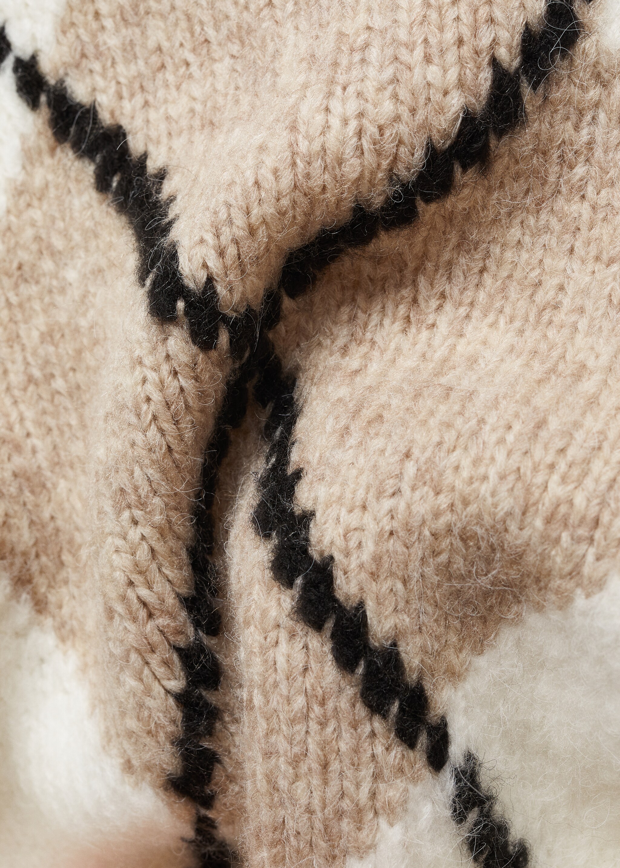 Camisola de algodão e linho com gola redonda - Pormenor do artigo 8