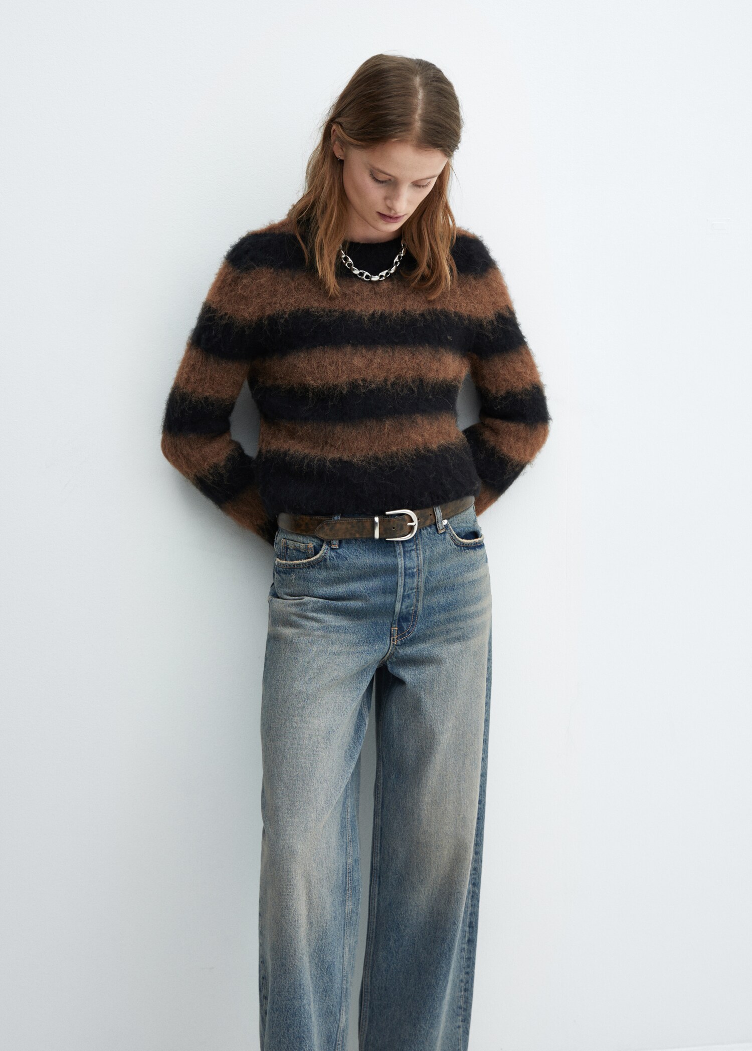 Pull-over en maille imitation fourrure - Détail de l'article 2