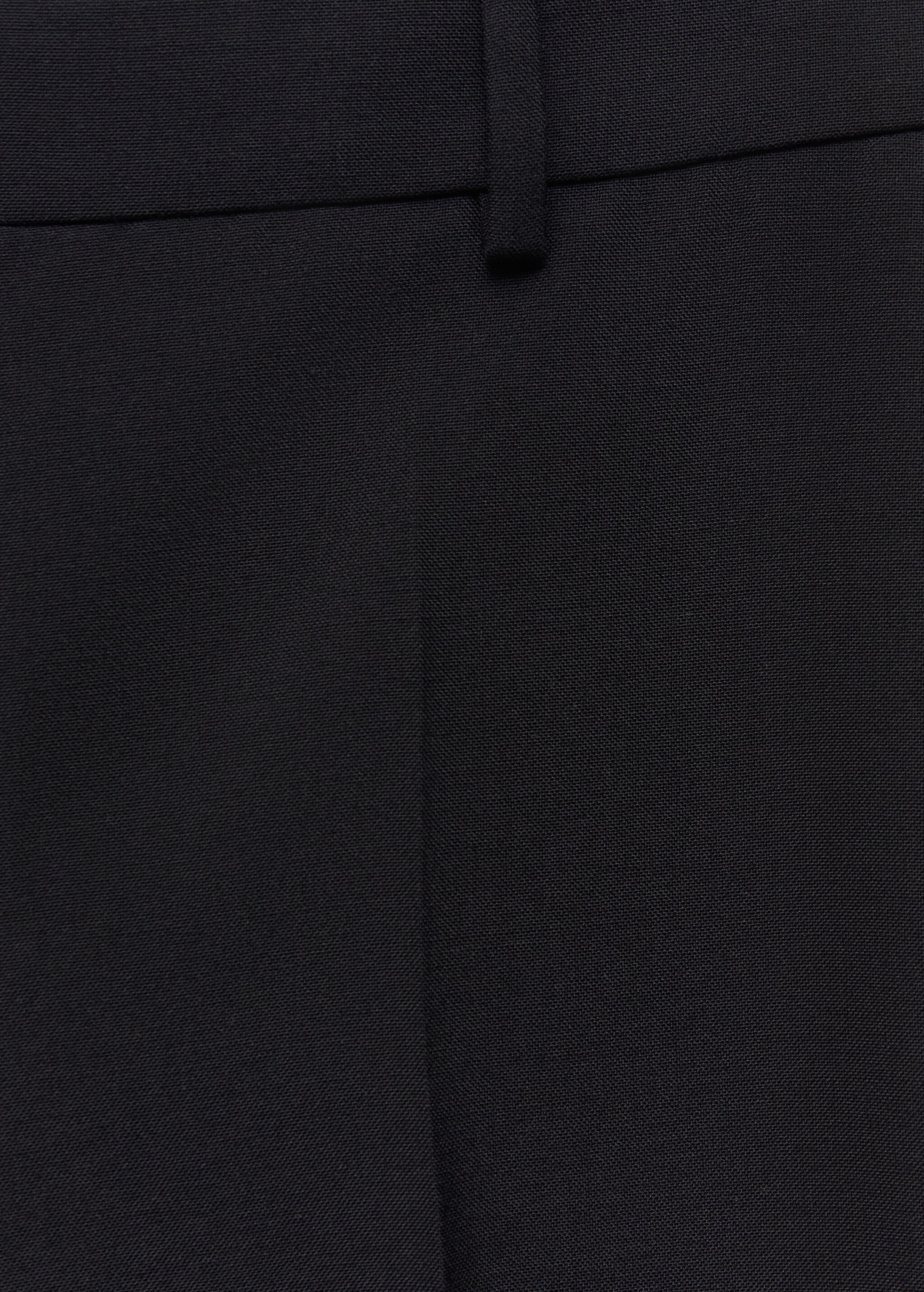 Шерстяные костюмные брюки - Деталь изделия 8