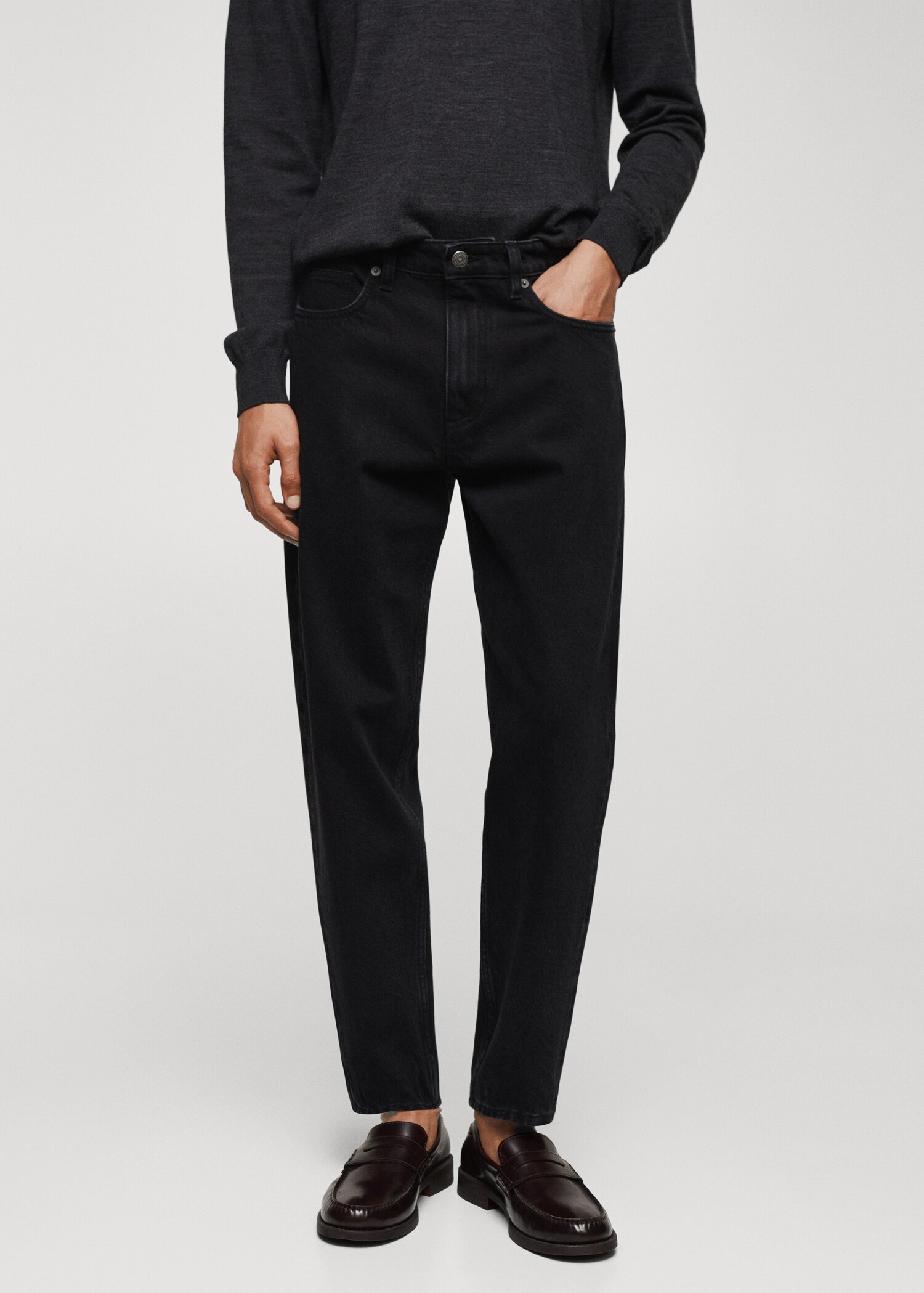 Sam tapered-fit jeans - Medium plane