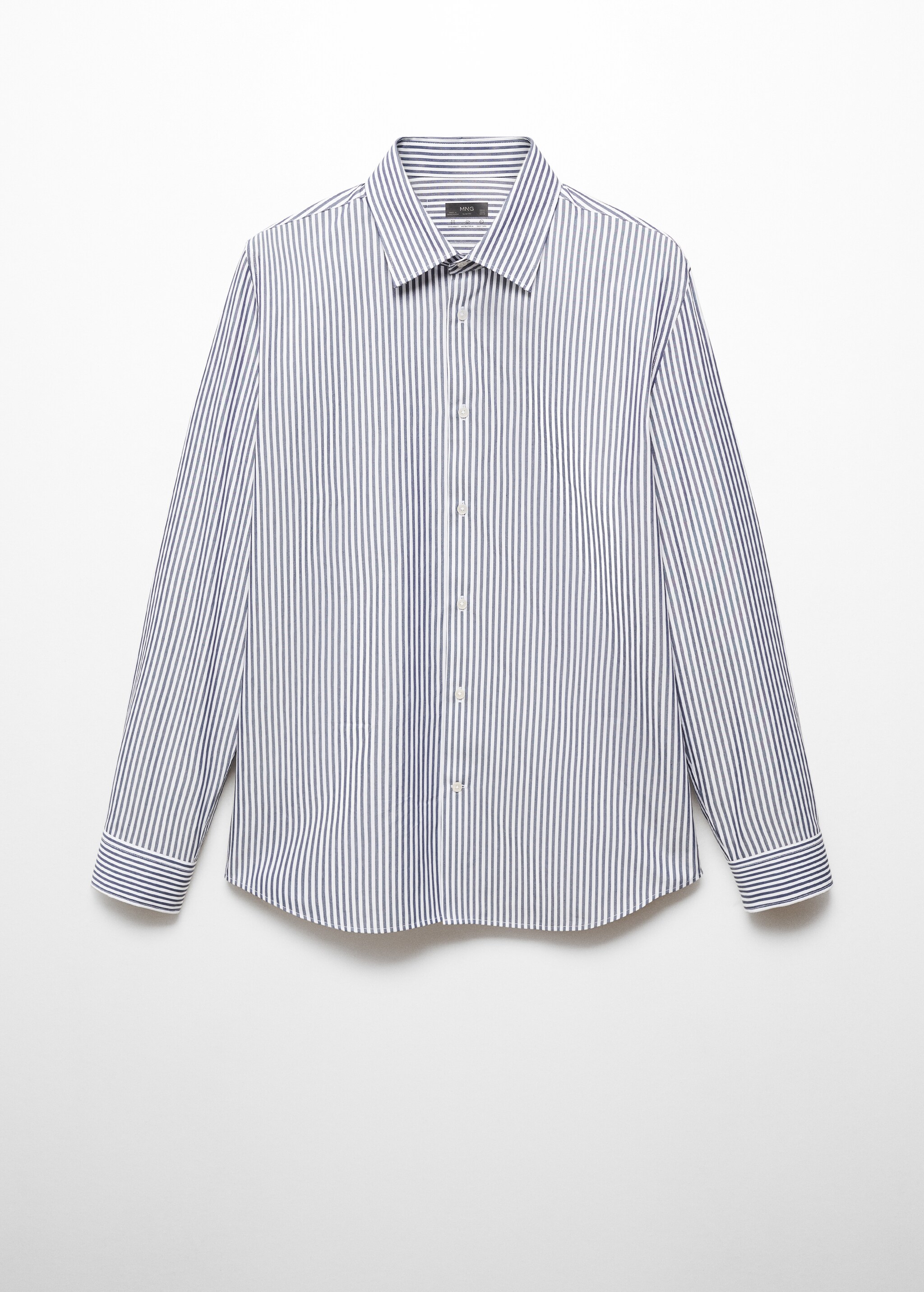 Slim fit striped Coolmax® shirt - Article without model