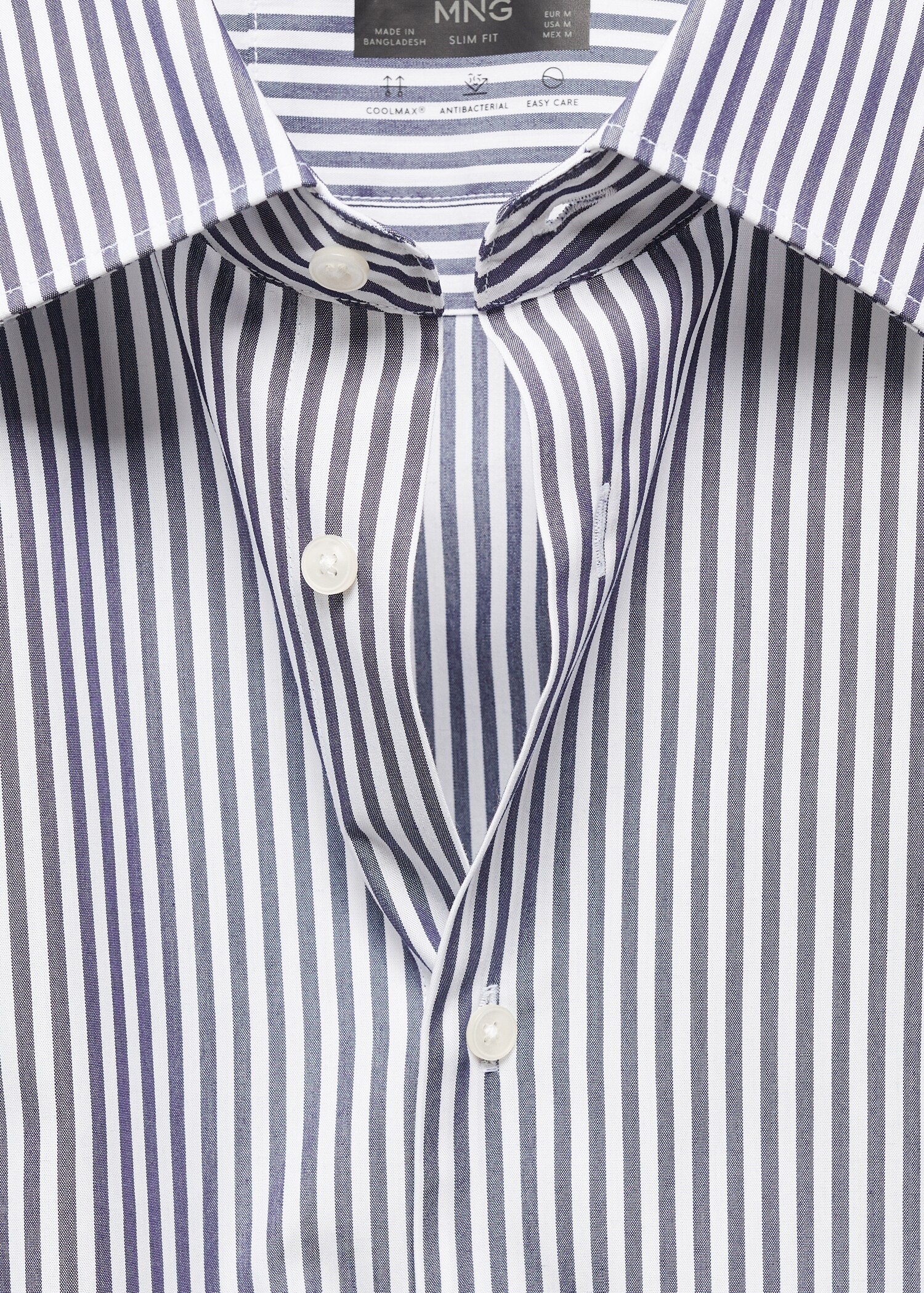 Camisa slim fit rayas Coolmax® - Detalle del artículo 8