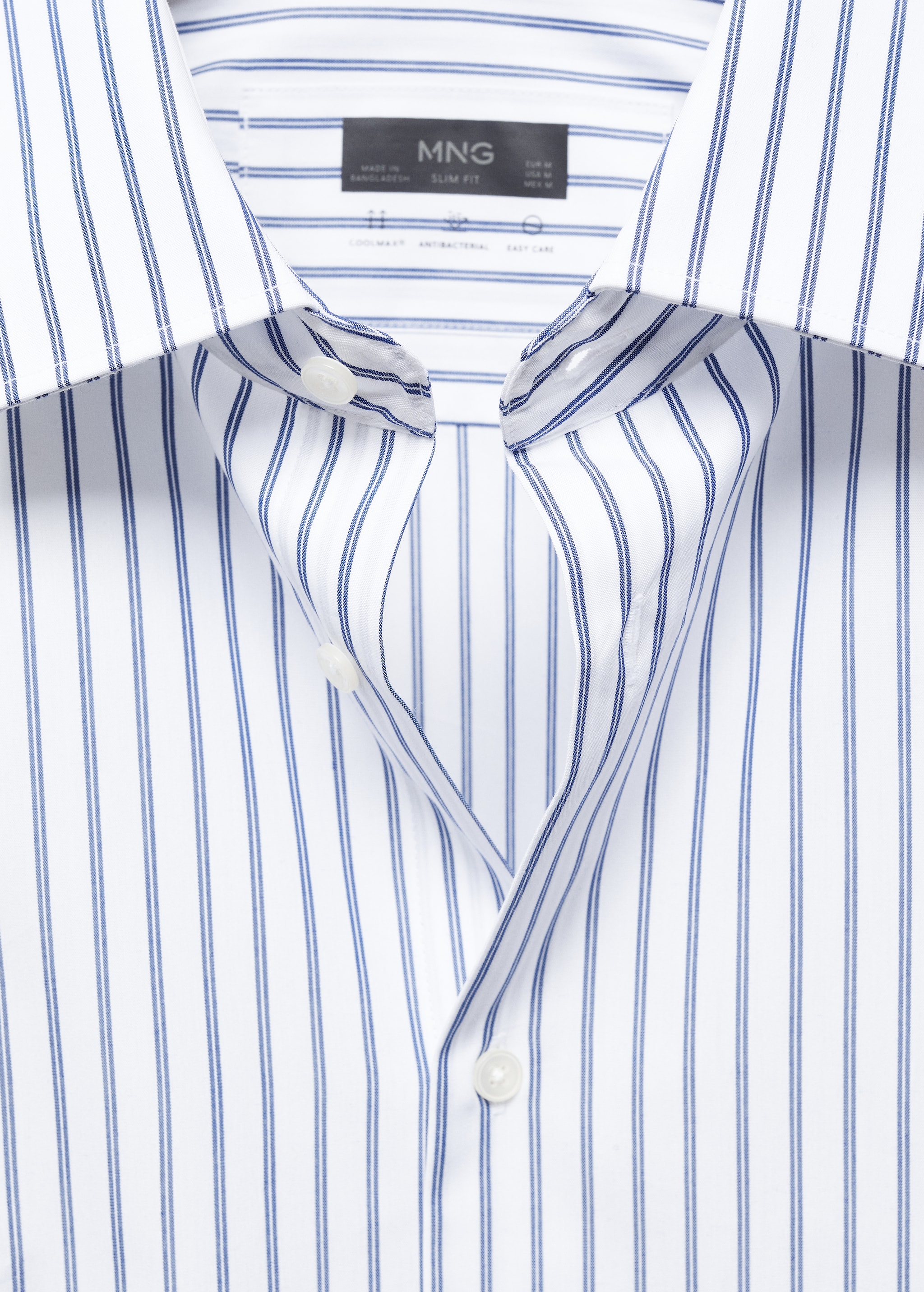 Camisa slim fit rayas Coolmax® - Detalle del artículo 8