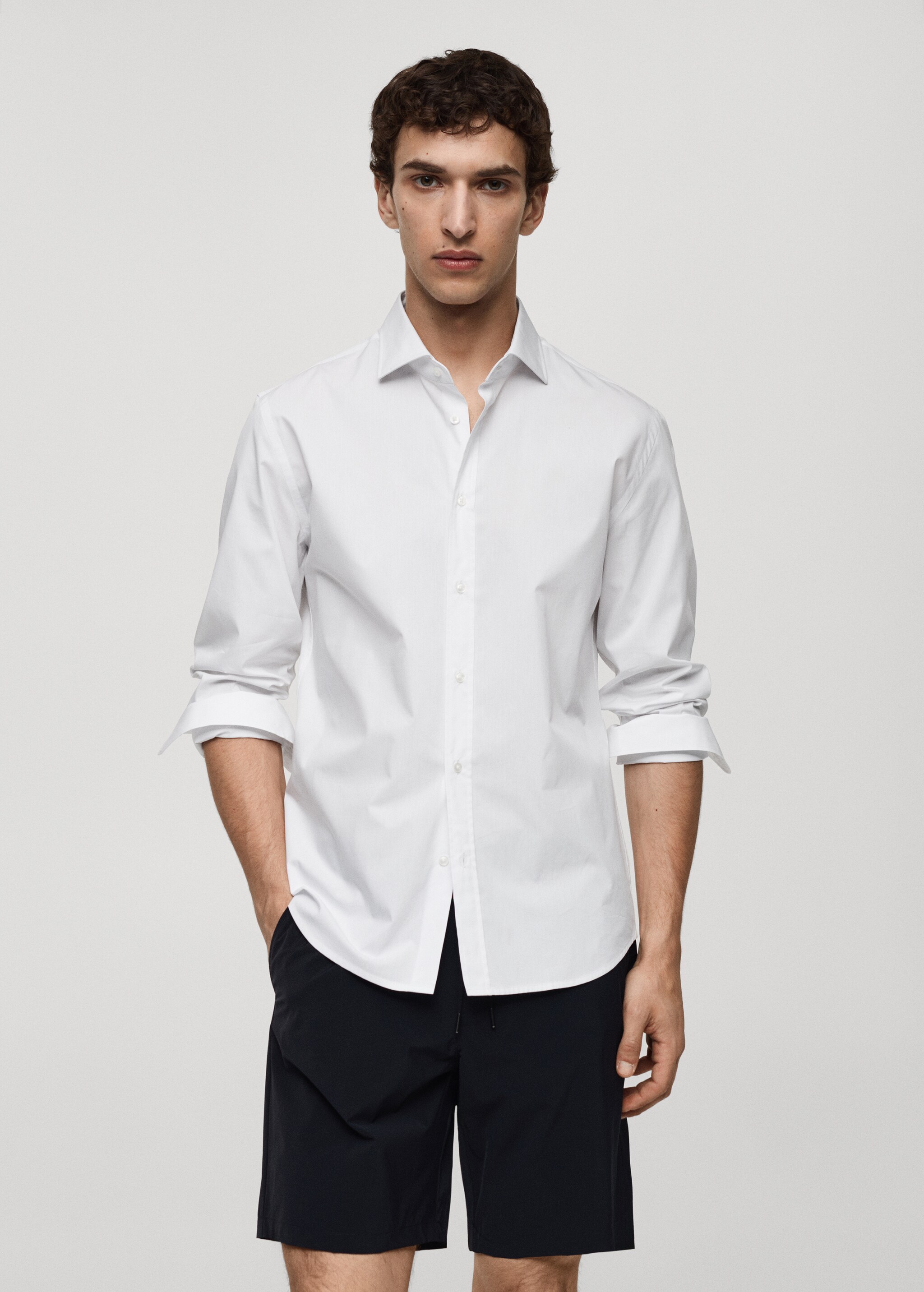 Coolmax® cotton shirt - Medium plane