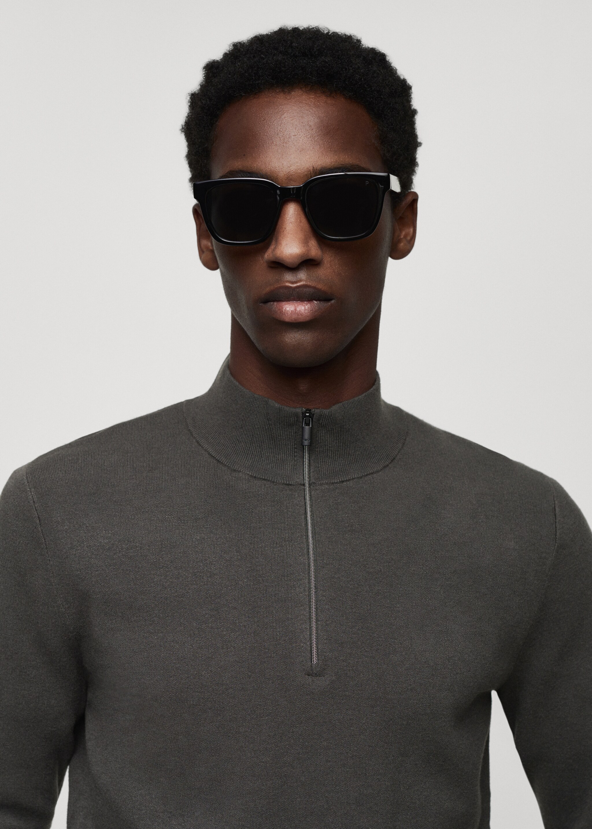 Pull-over col montant zip - Détail de l'article 1