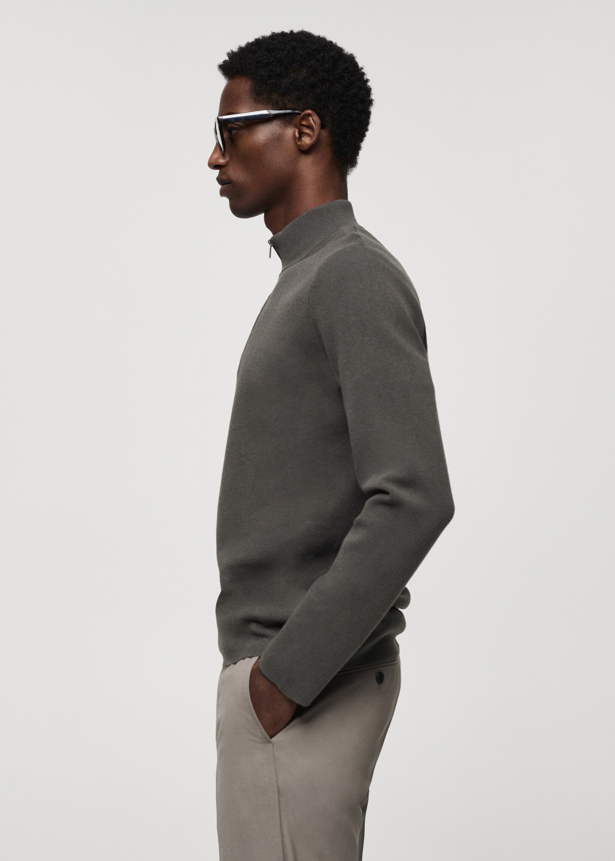 Pull-over col montant zip - Détail de l'article 2