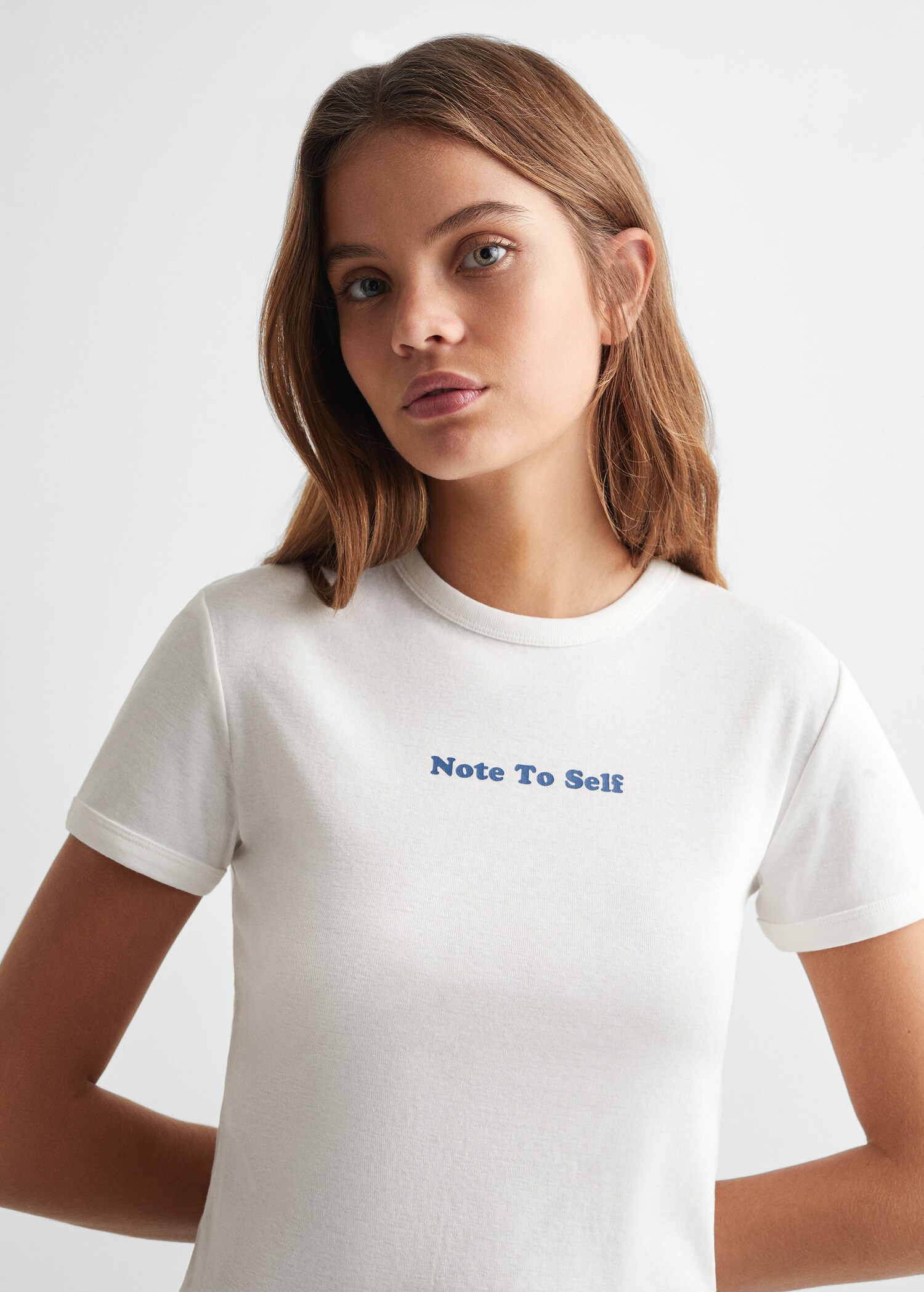 Camiseta mensaje manga corta - Detalle del artículo 1