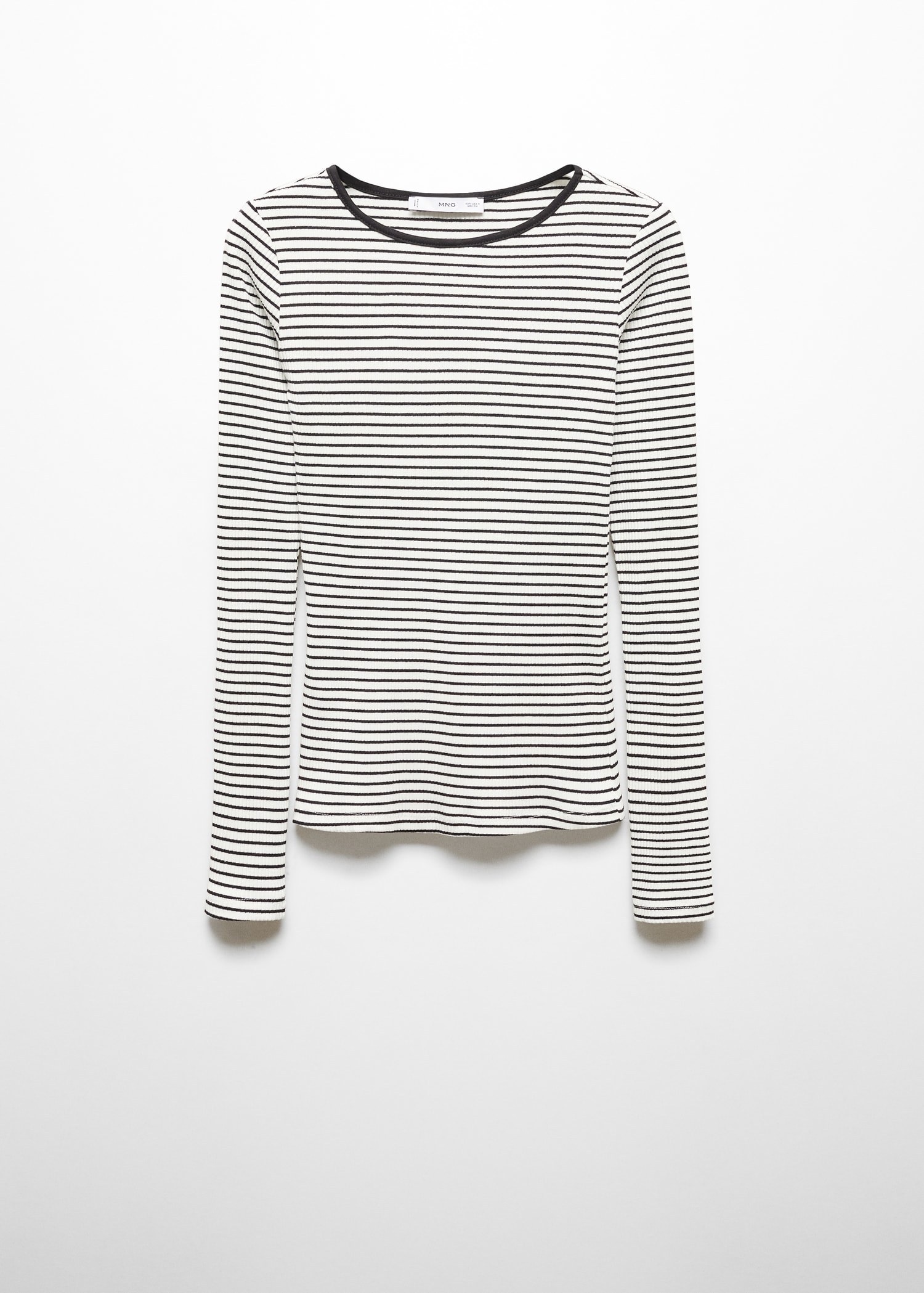Camiseta rayas canalé - Artículo sin modelo
