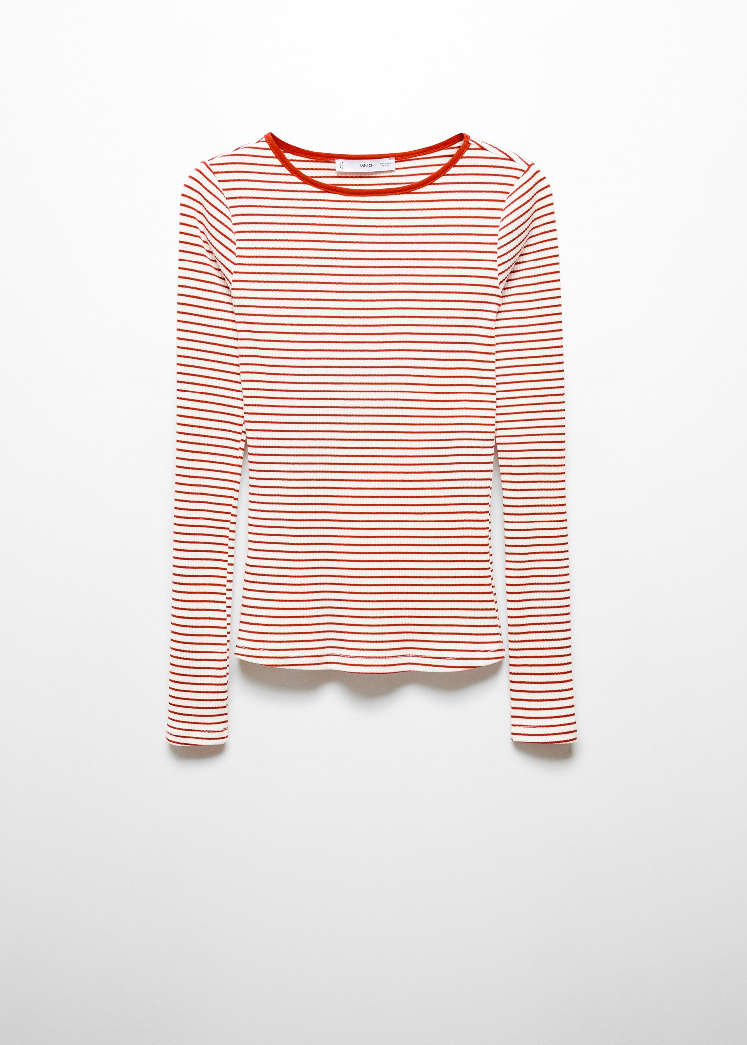 Camiseta rayas canalé - Artículo sin modelo