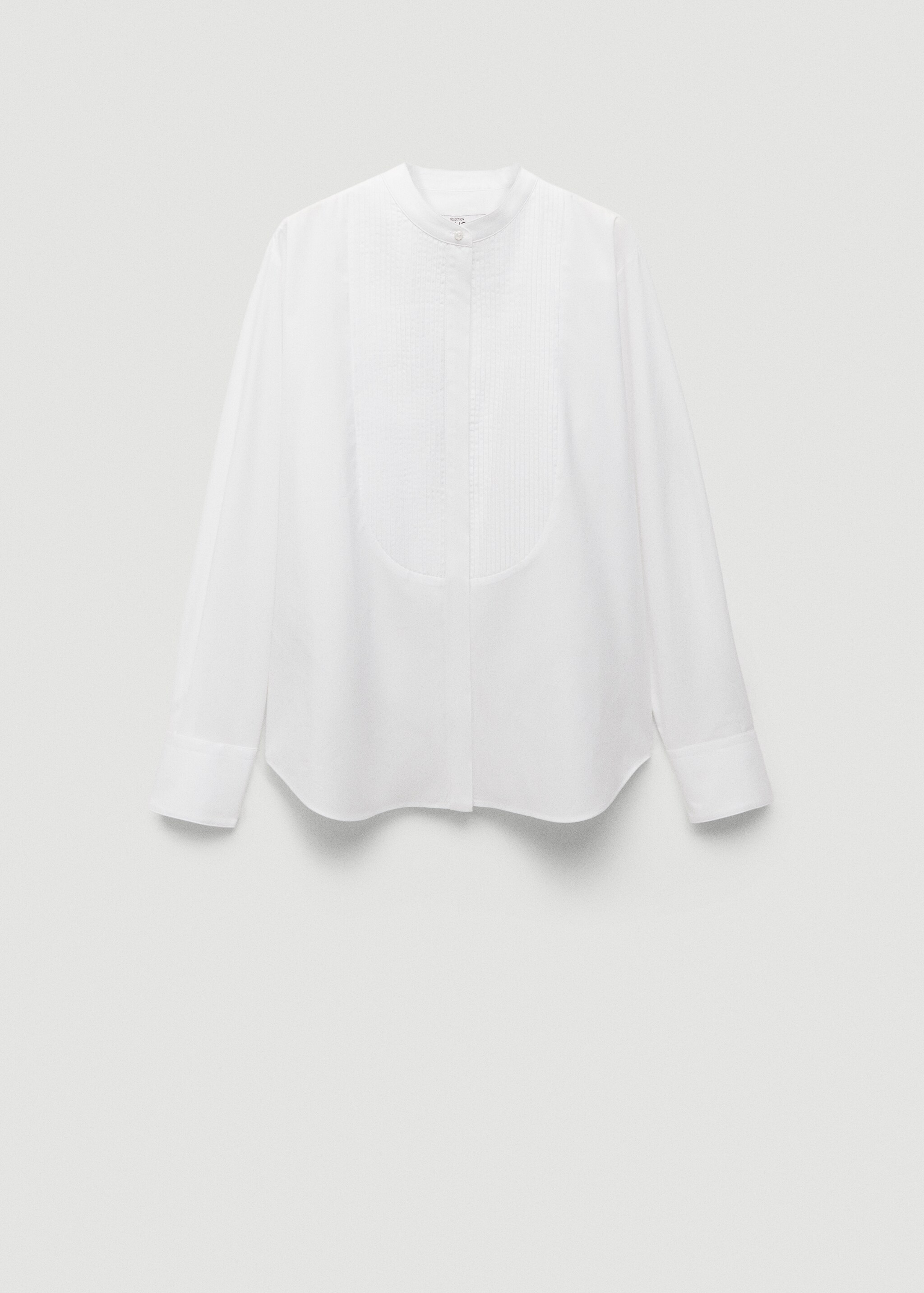 Pleated panel shirt - Article without model