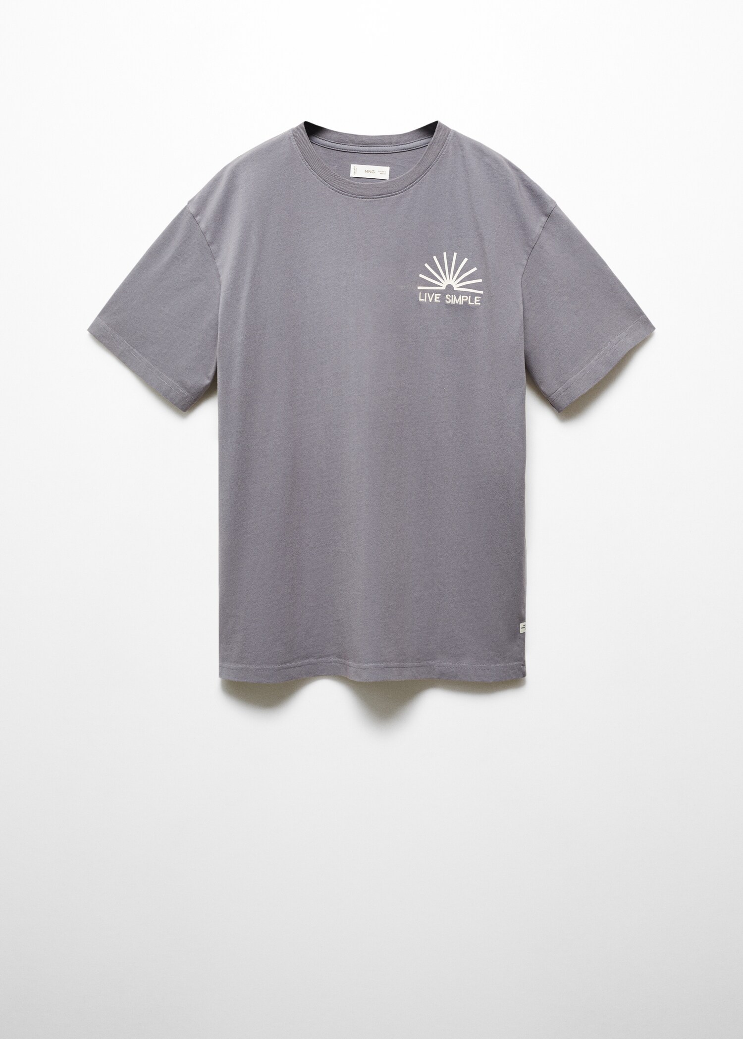 Kurzärmliges Print-T-Shirt - Artikel ohne Model