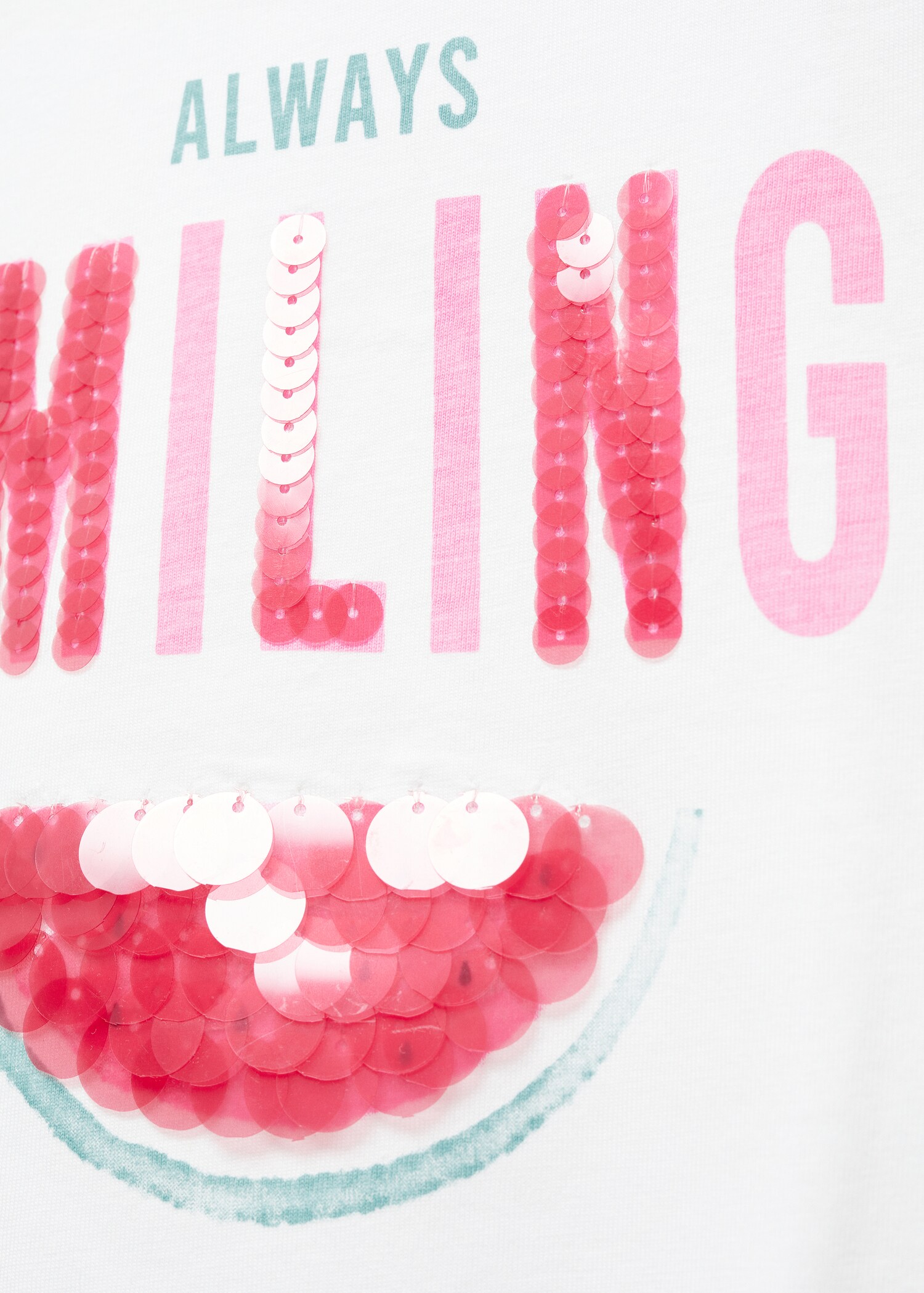 Camiseta mensaje lentejuelas - Detalle del artículo 8