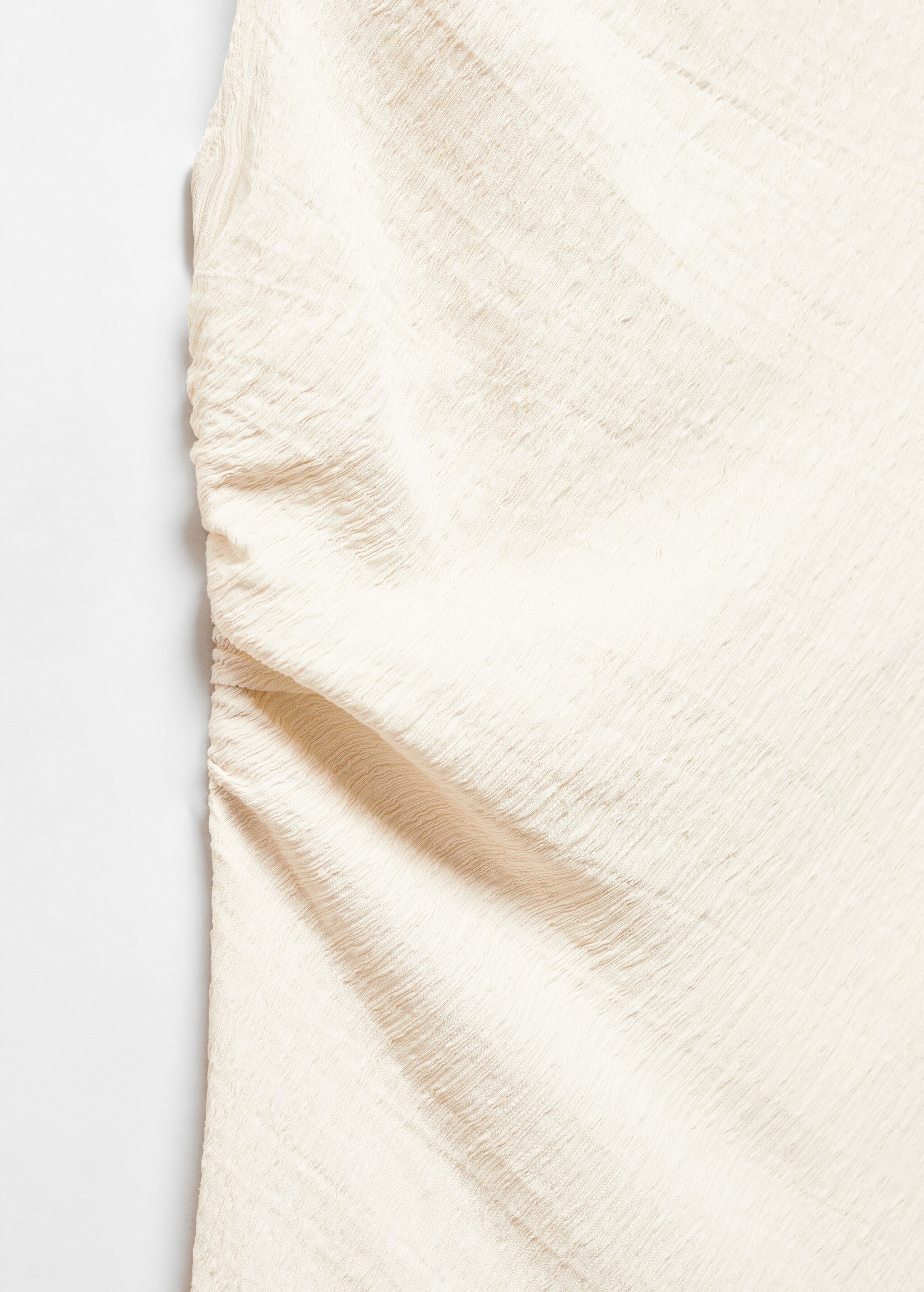 Draped dress with slit - Details of the article 8