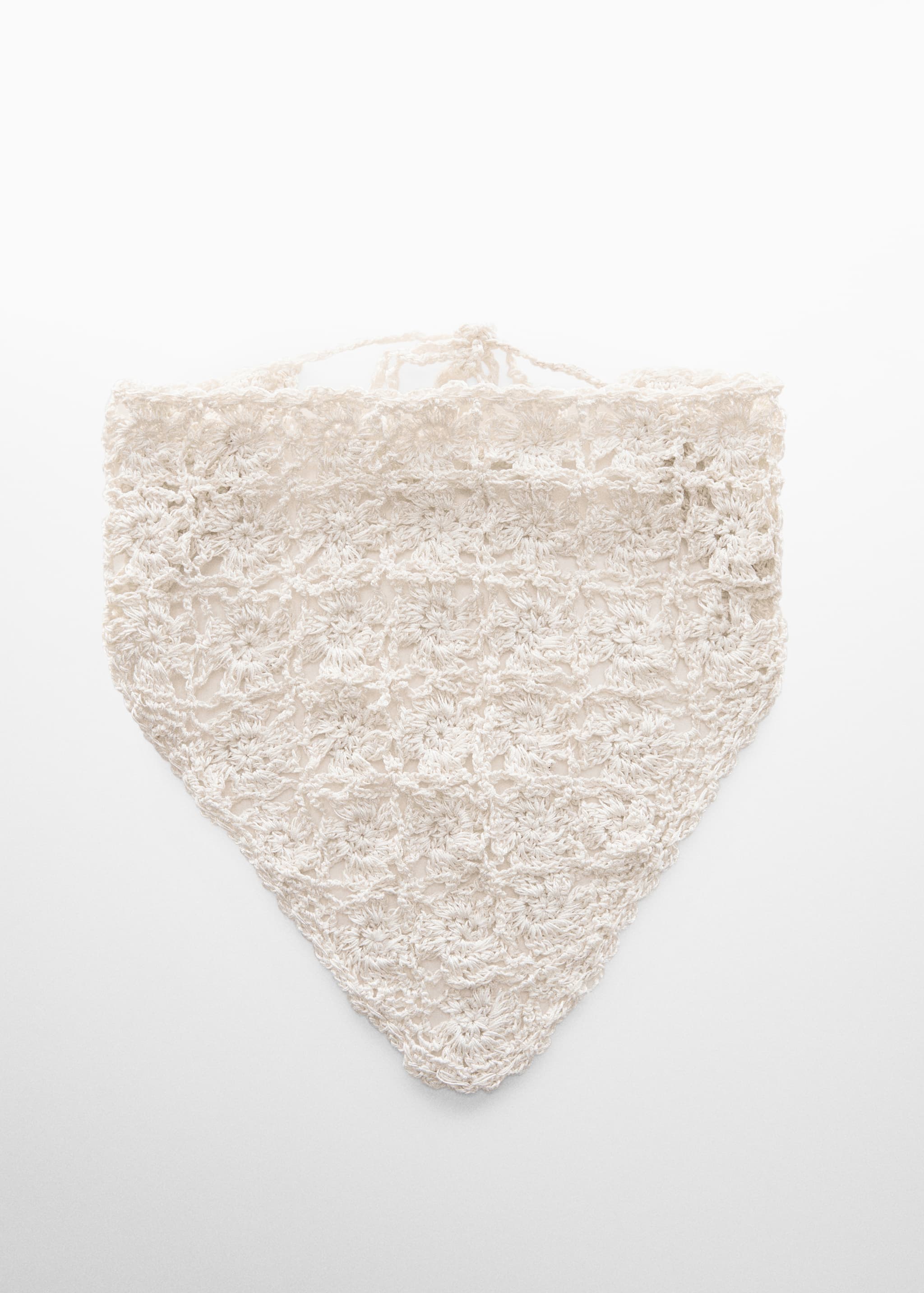 Crochet knit handkerchief - Article without model