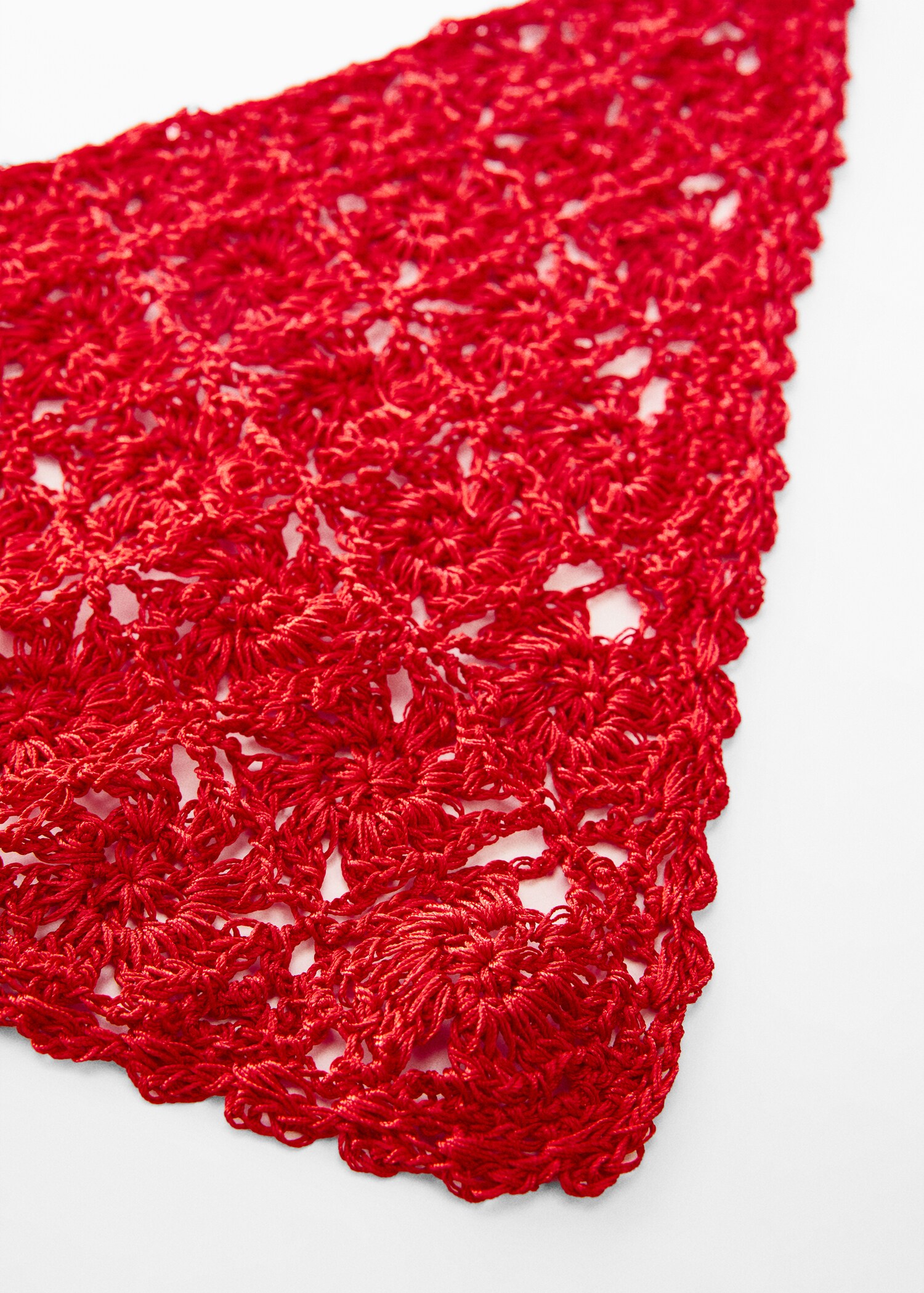 Crochet knit handkerchief - Details of the article 1