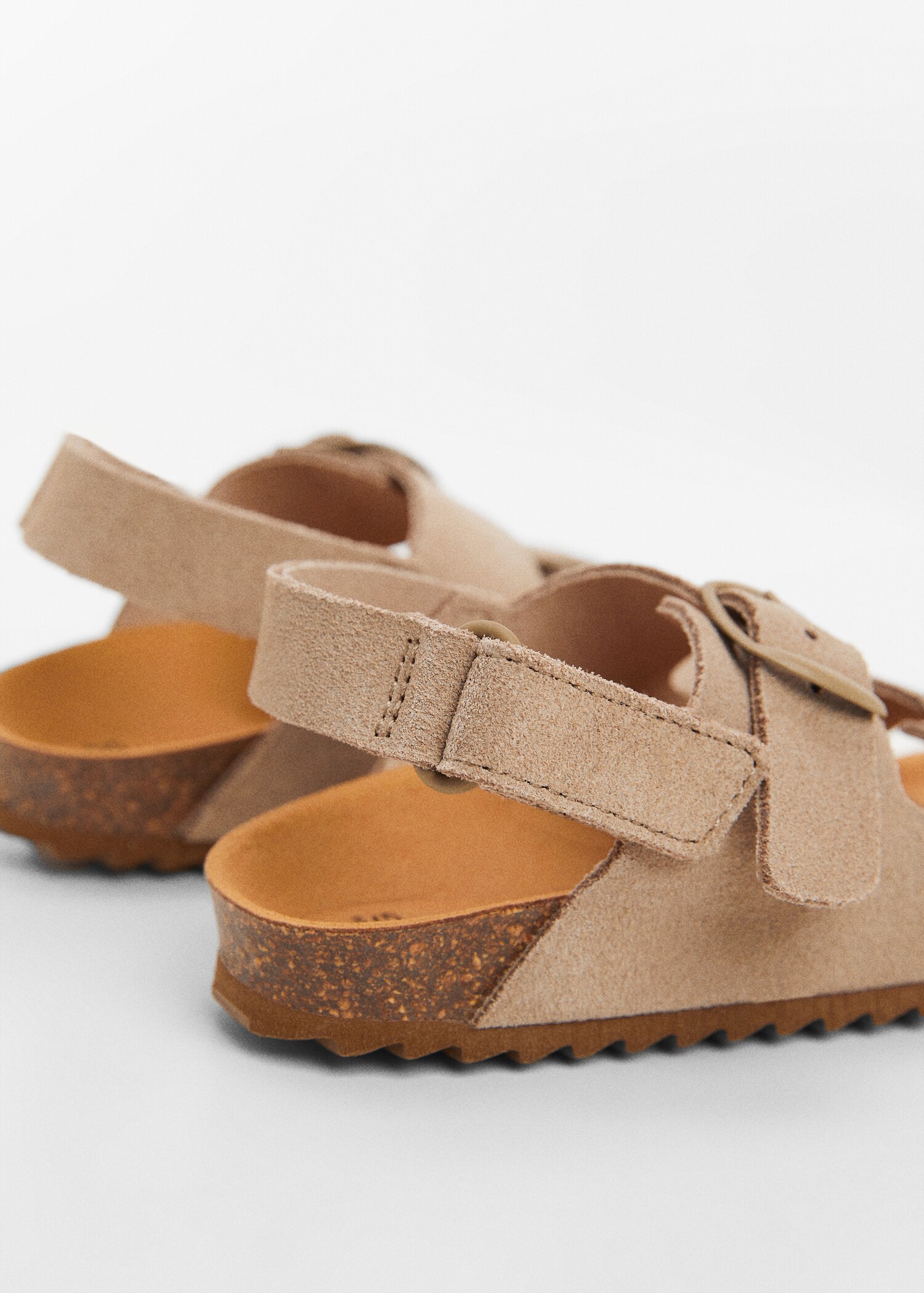 Buckle leather sandals - Details of the article 1