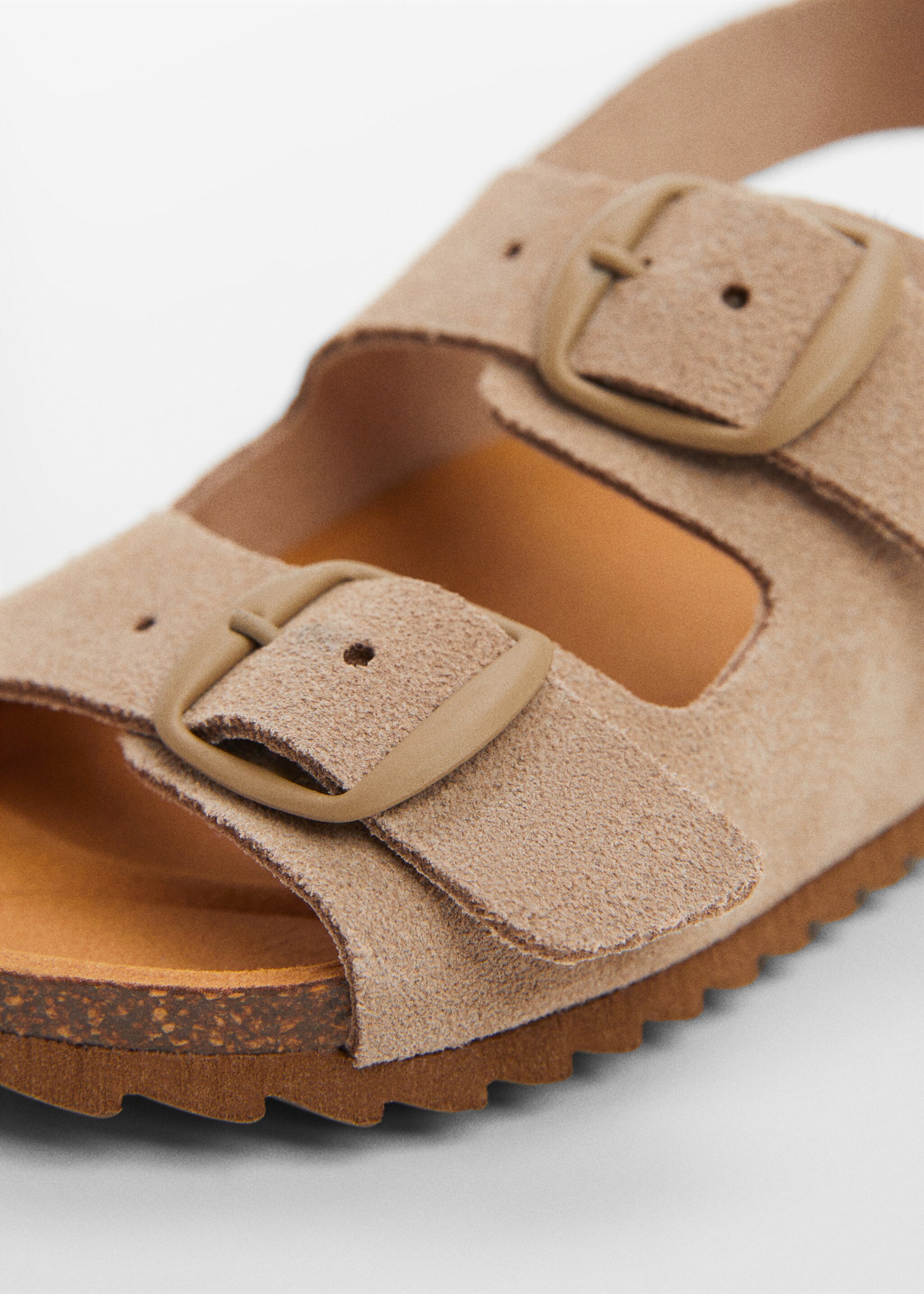 Buckle leather sandals - Детальніше про товар 2