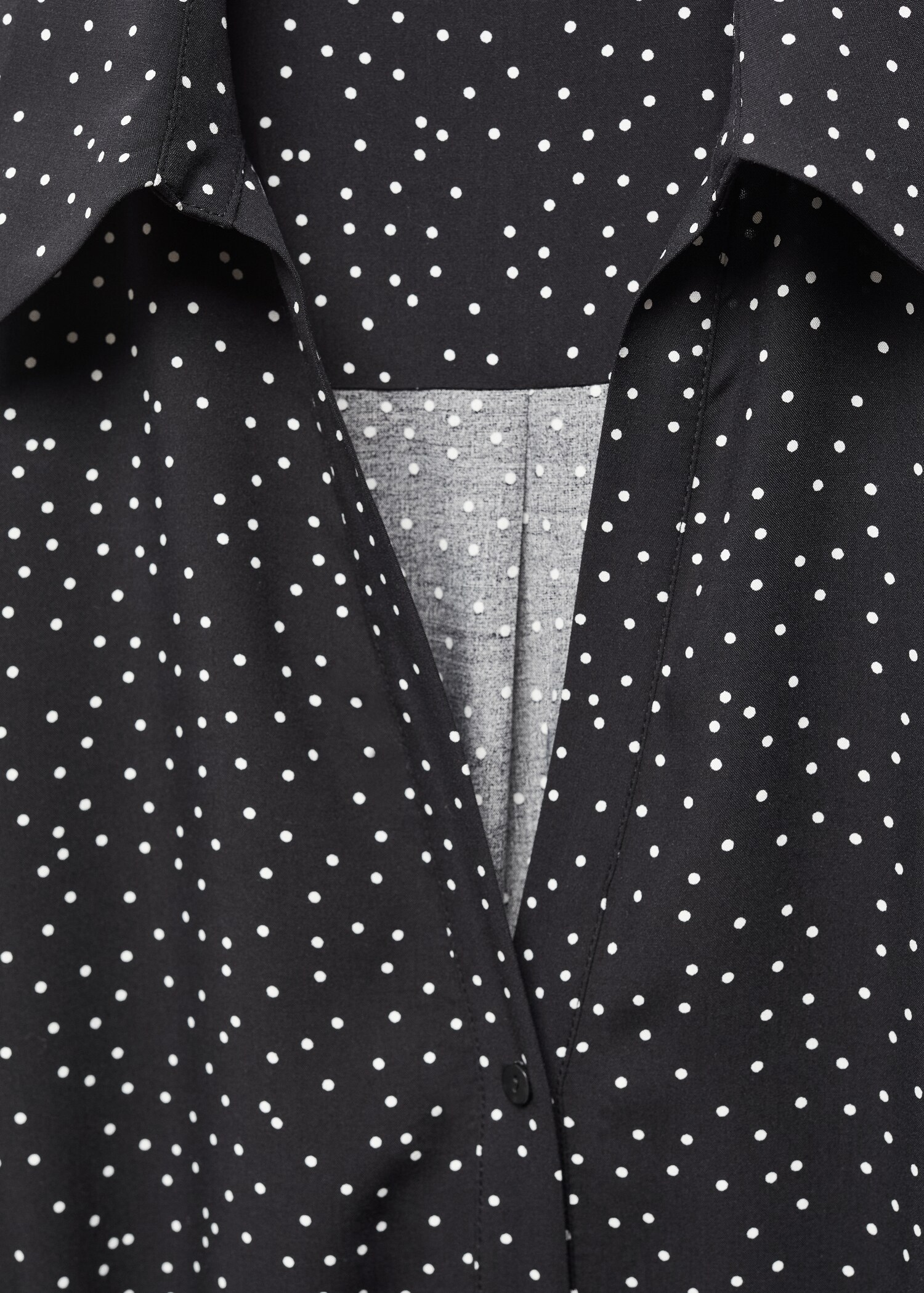 Robe chemisier à pois - Détail de l'article 8