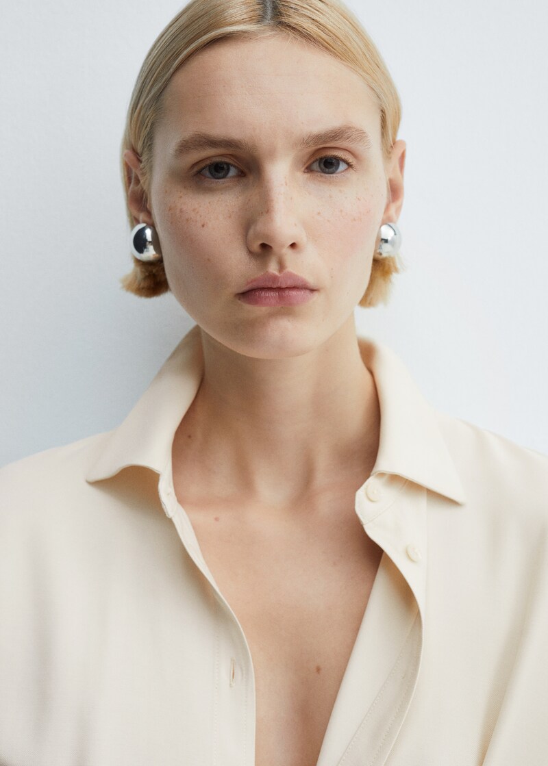 Belt long jumpsuit - Women | MANGO USA