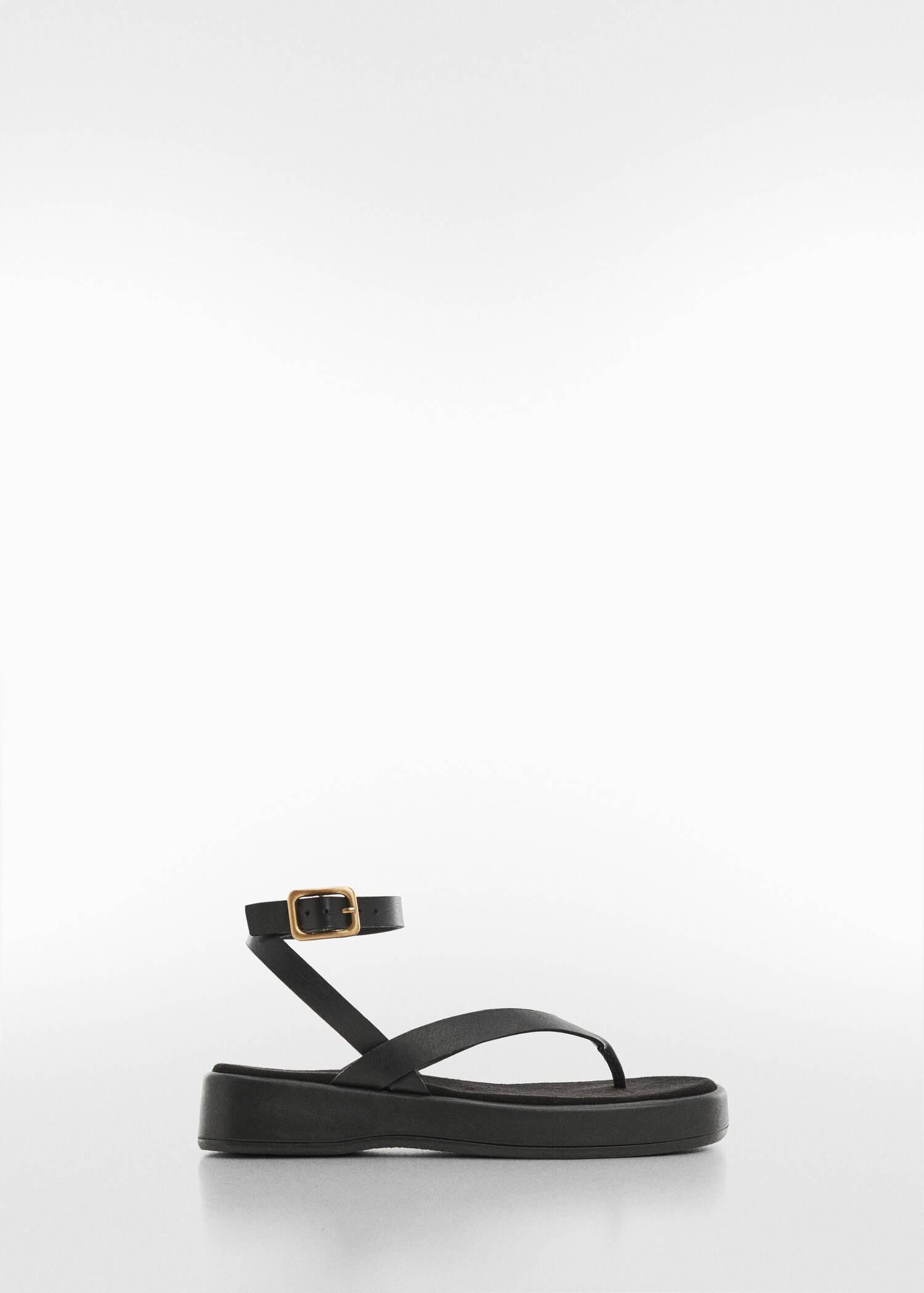 platform strap shoes