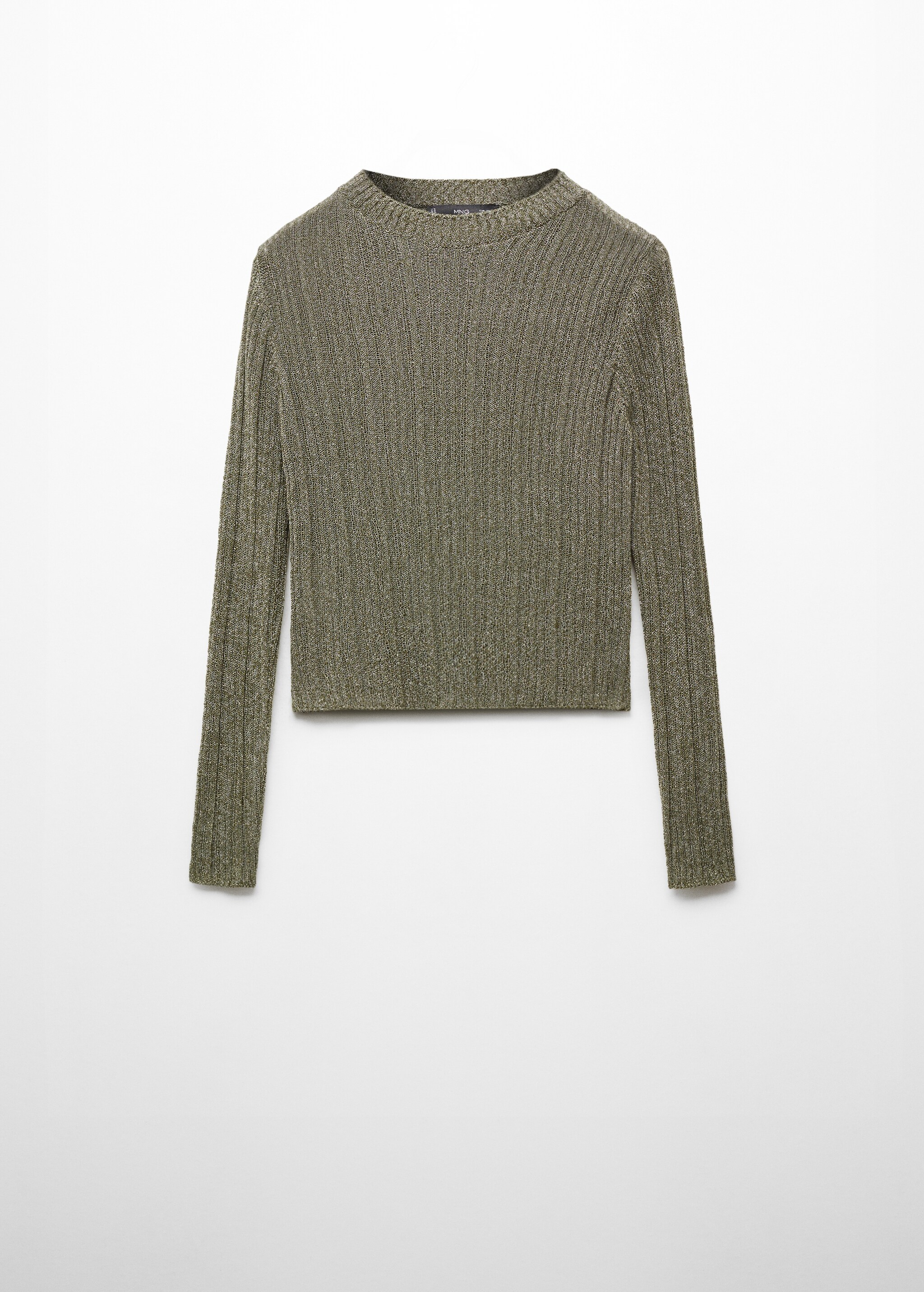 Sweter z lureksu z półgolfem - Artykuł bez modela/modelki