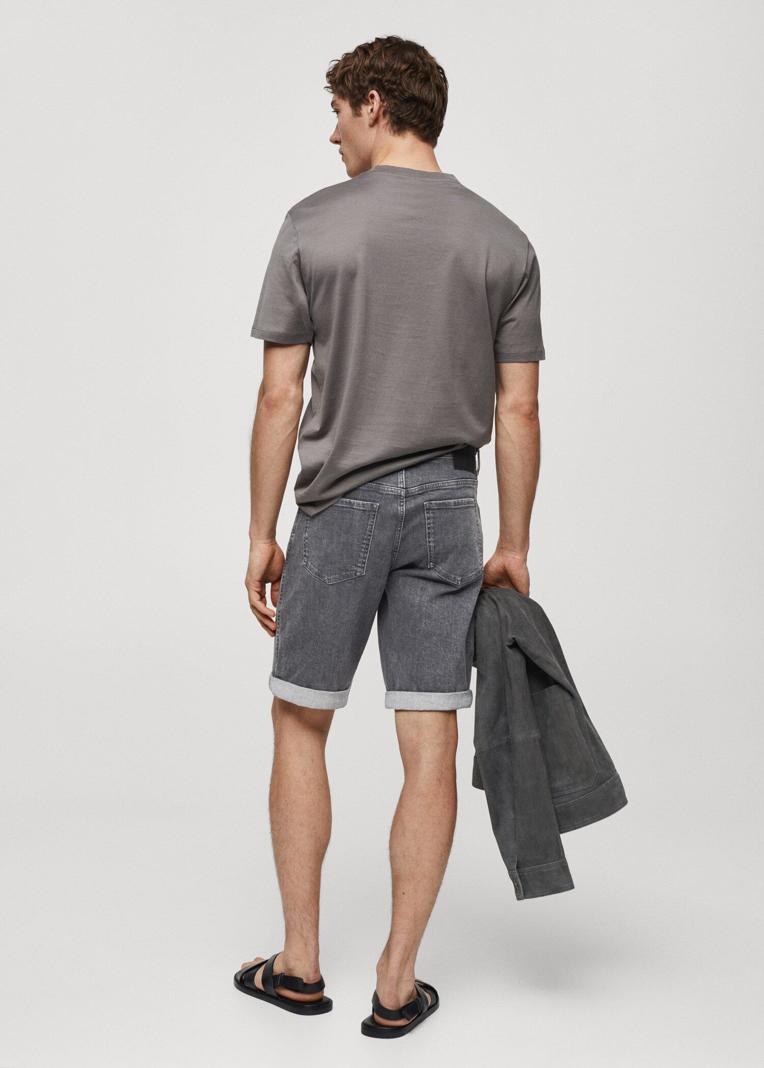 Bermudes texanes slim fit - Revers de l'article
