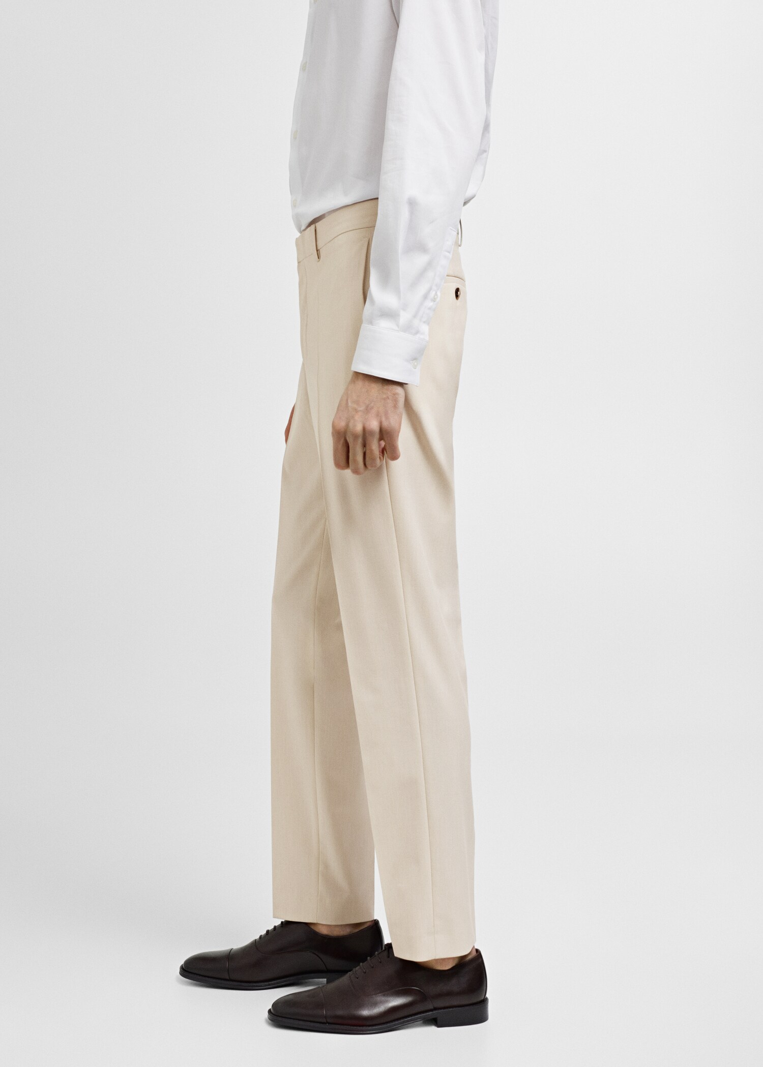 Pantaloni completo super slim-fit tessuto stretch - Dettaglio dell'articolo 2