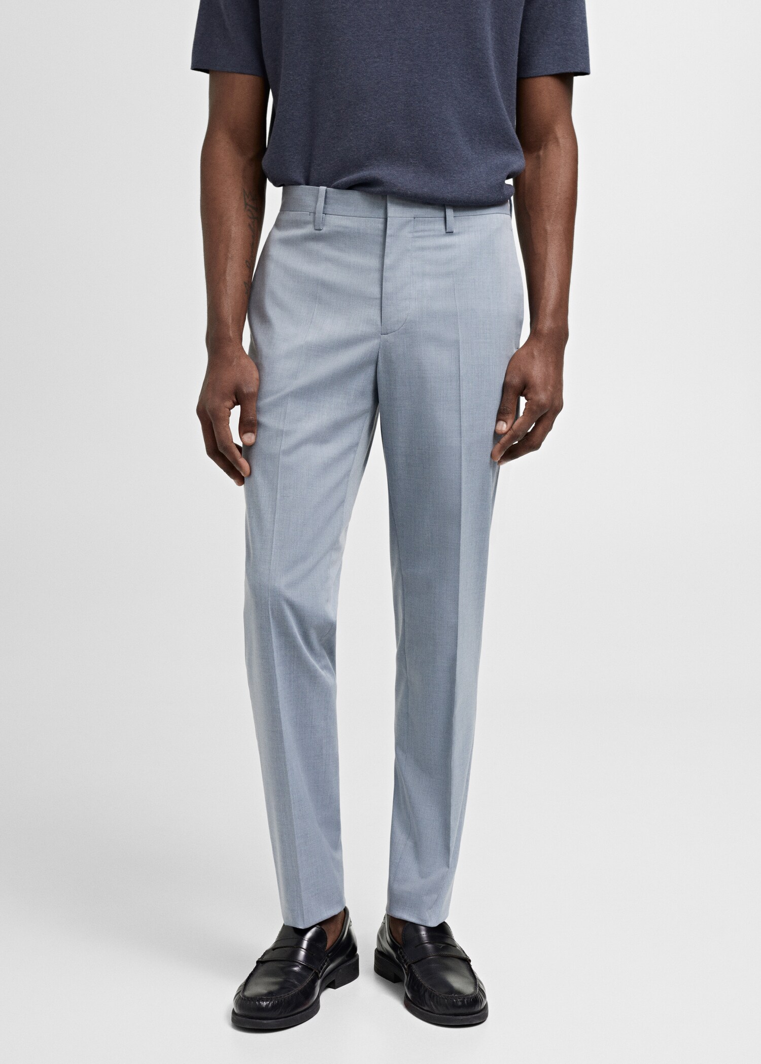 Pantaloni completo París super slim-fit - Piano medio
