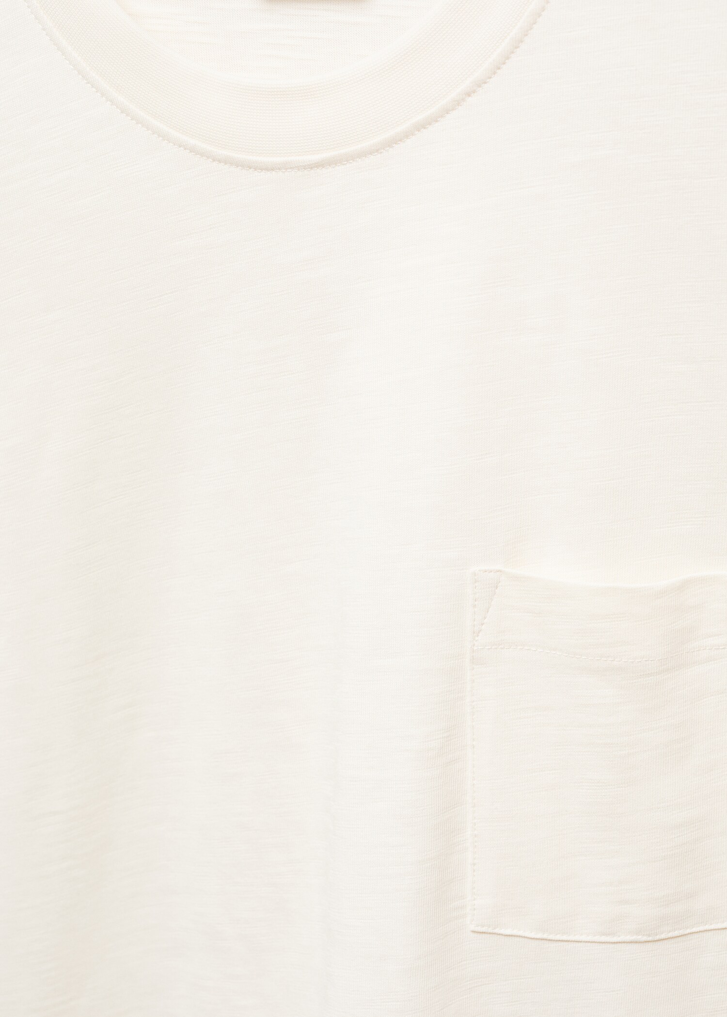 100% cotton t-shirt with pocket - Details of the article 8