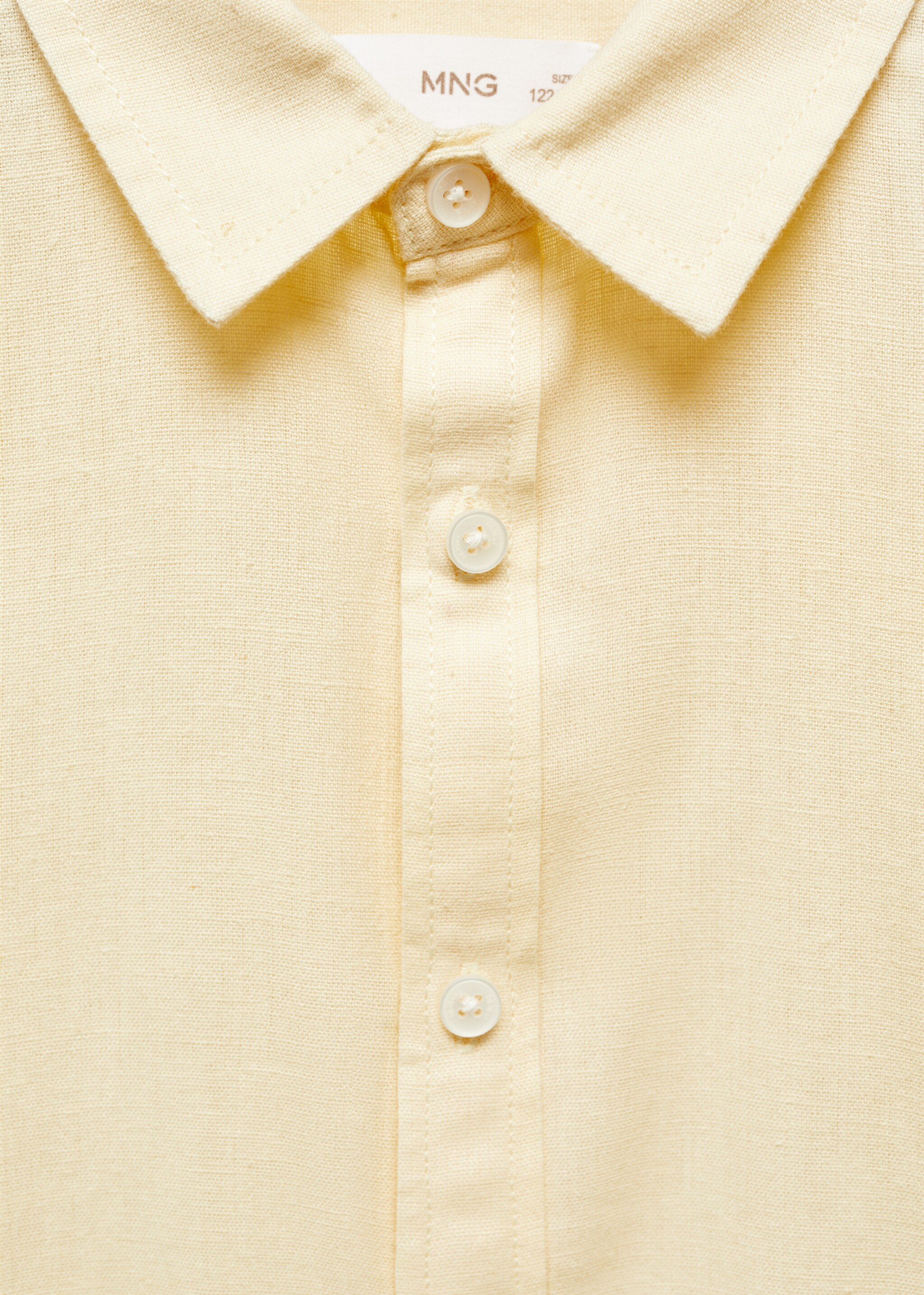 Regular fit cotton shirt - Details of the article 8