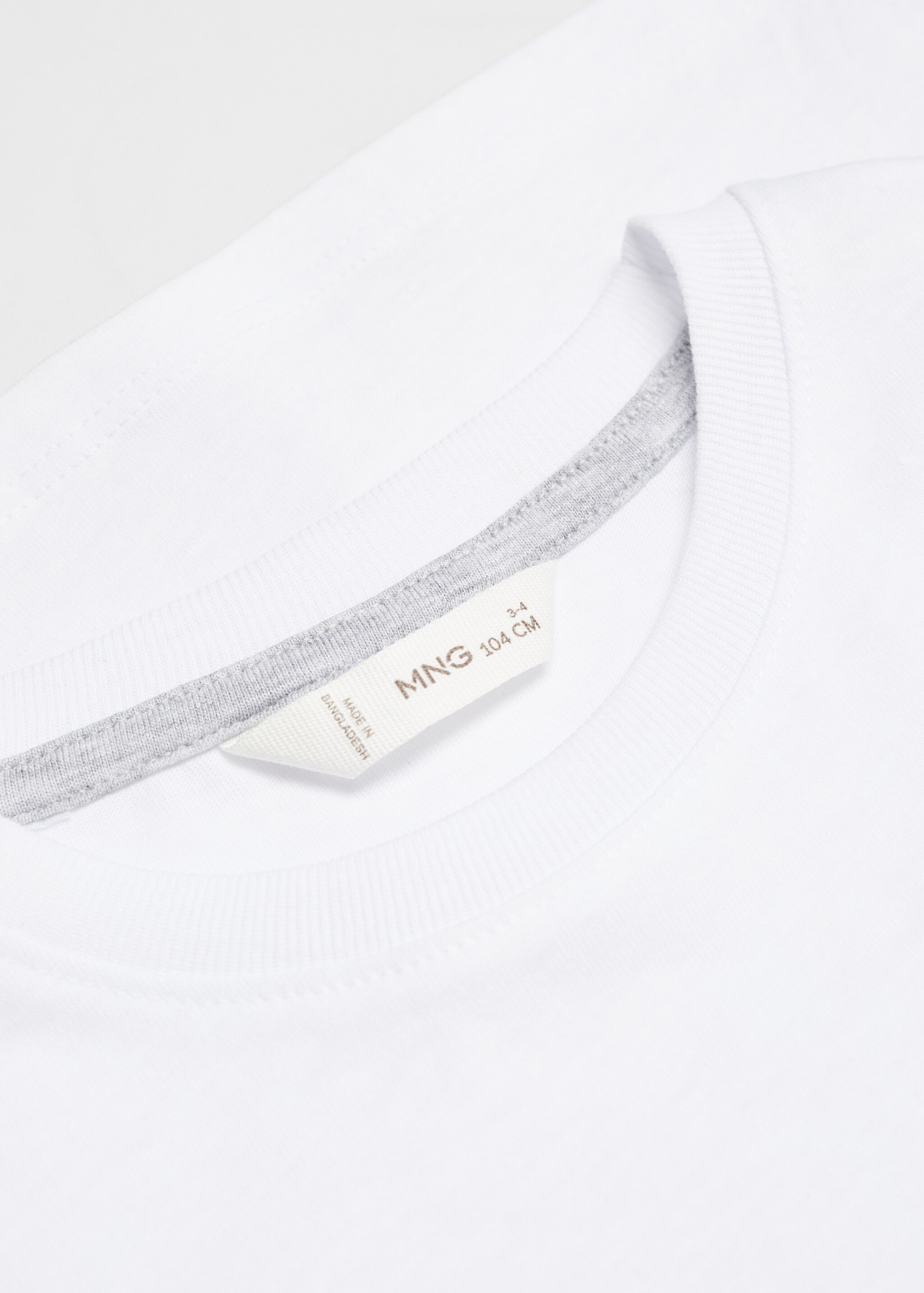 Essential cotton-blend T-shirt - Details of the article 0