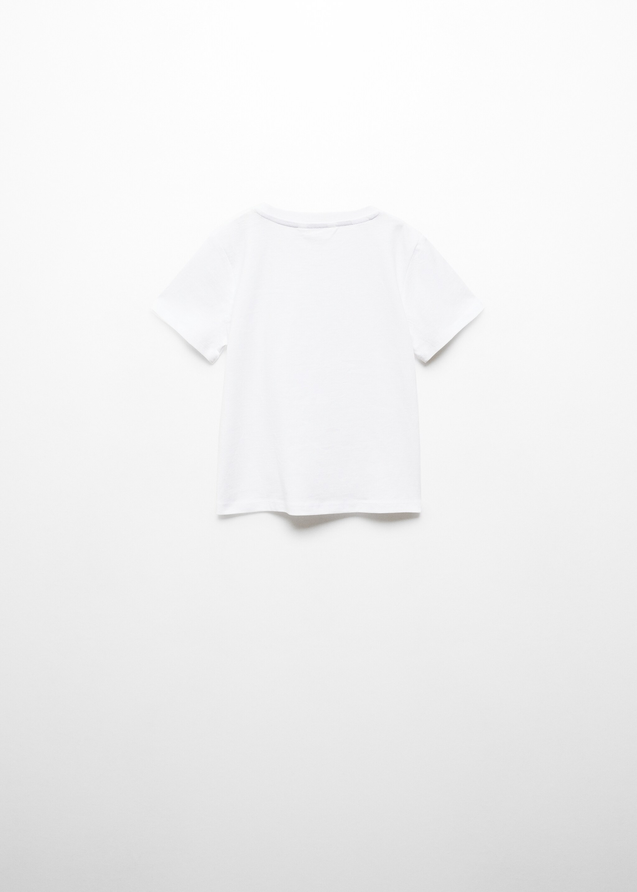 Essential cotton-blend T-shirt - Reverse of the article
