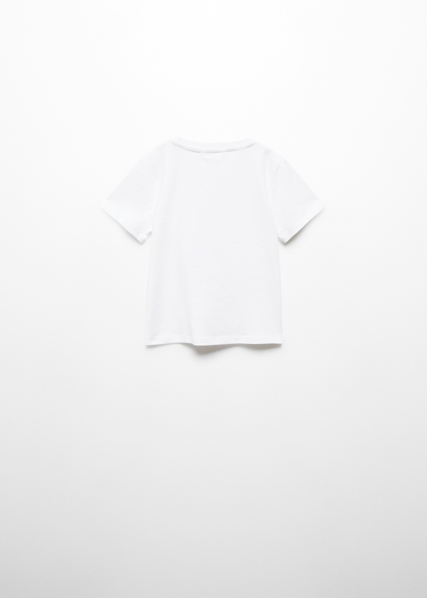 Essential cotton-blend T-shirt - Reverse of the article