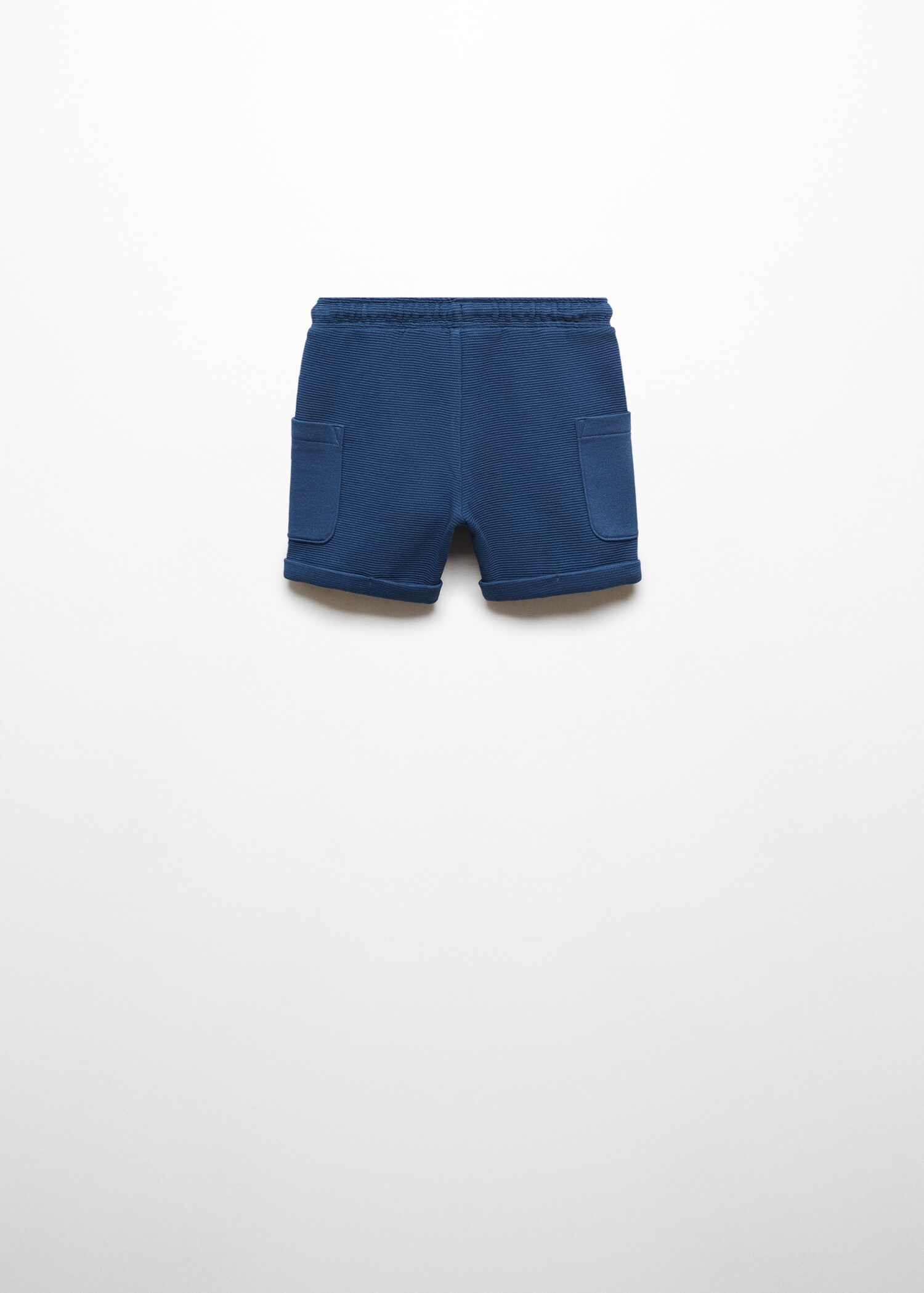 Bermuda coton texturé - Verso de l’article