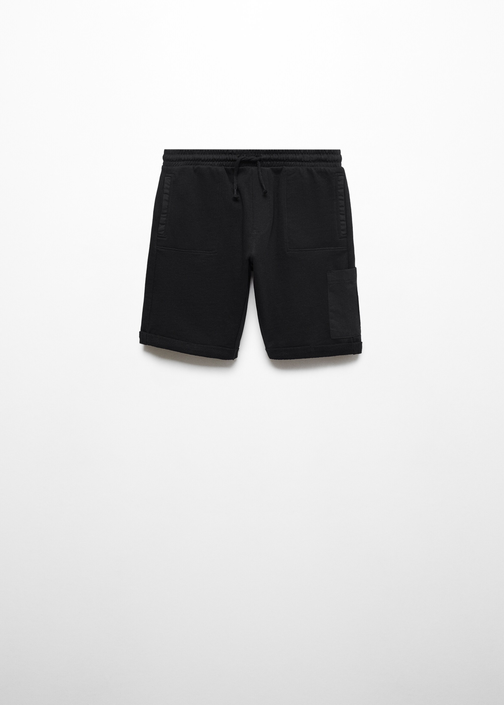 Cotton shorts with elastic waist - Article without model