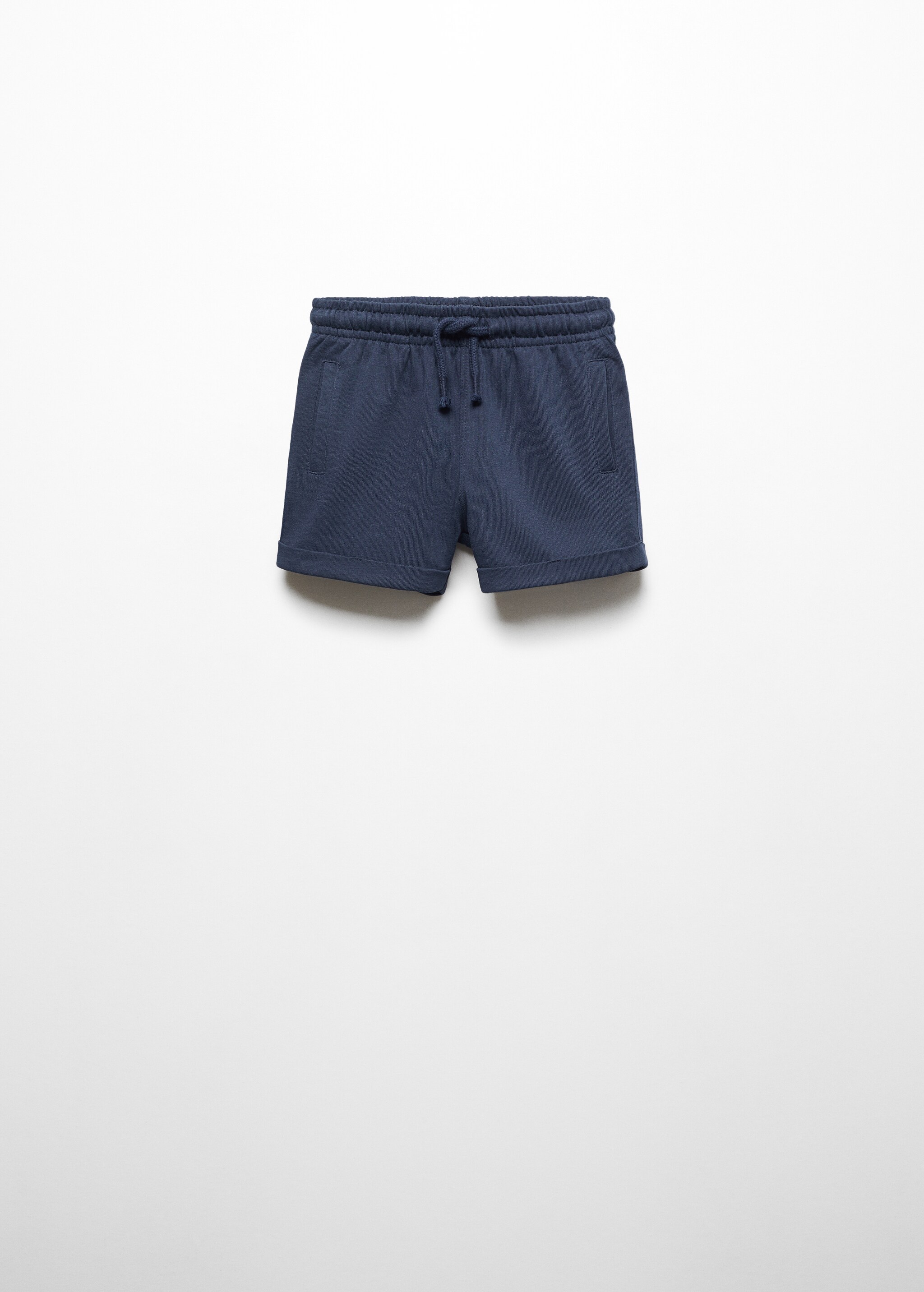 Cotton shorts with elastic waist - Article without model