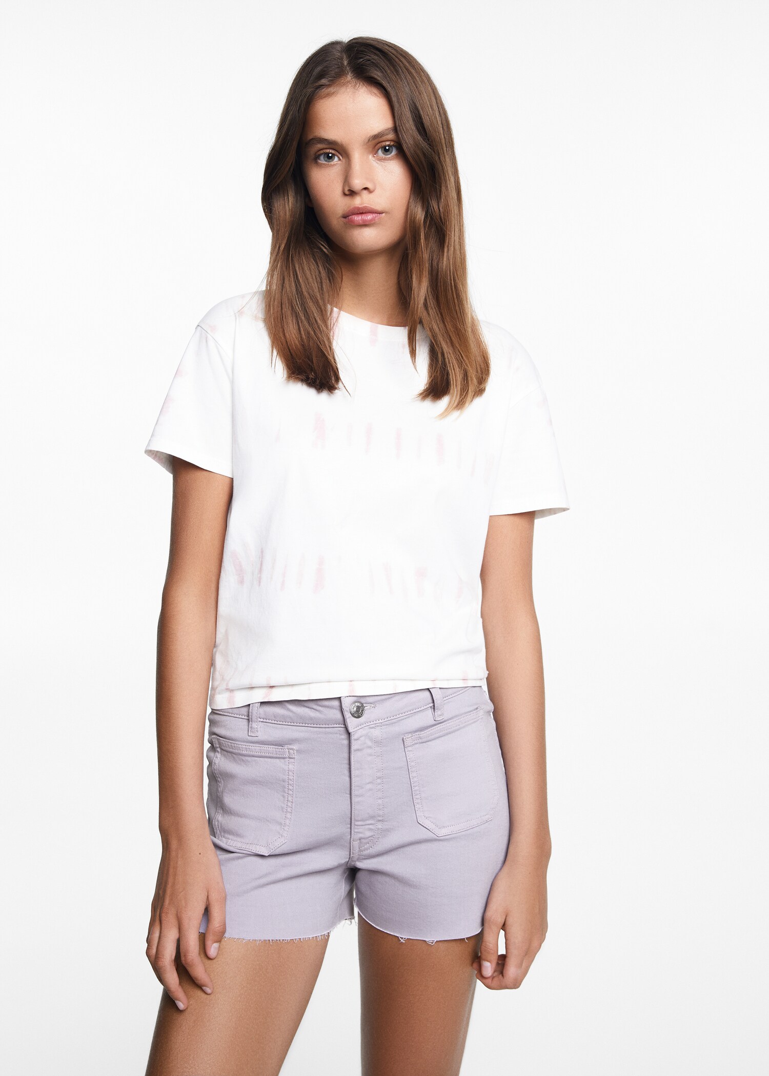 Short coton poches - Plan moyen