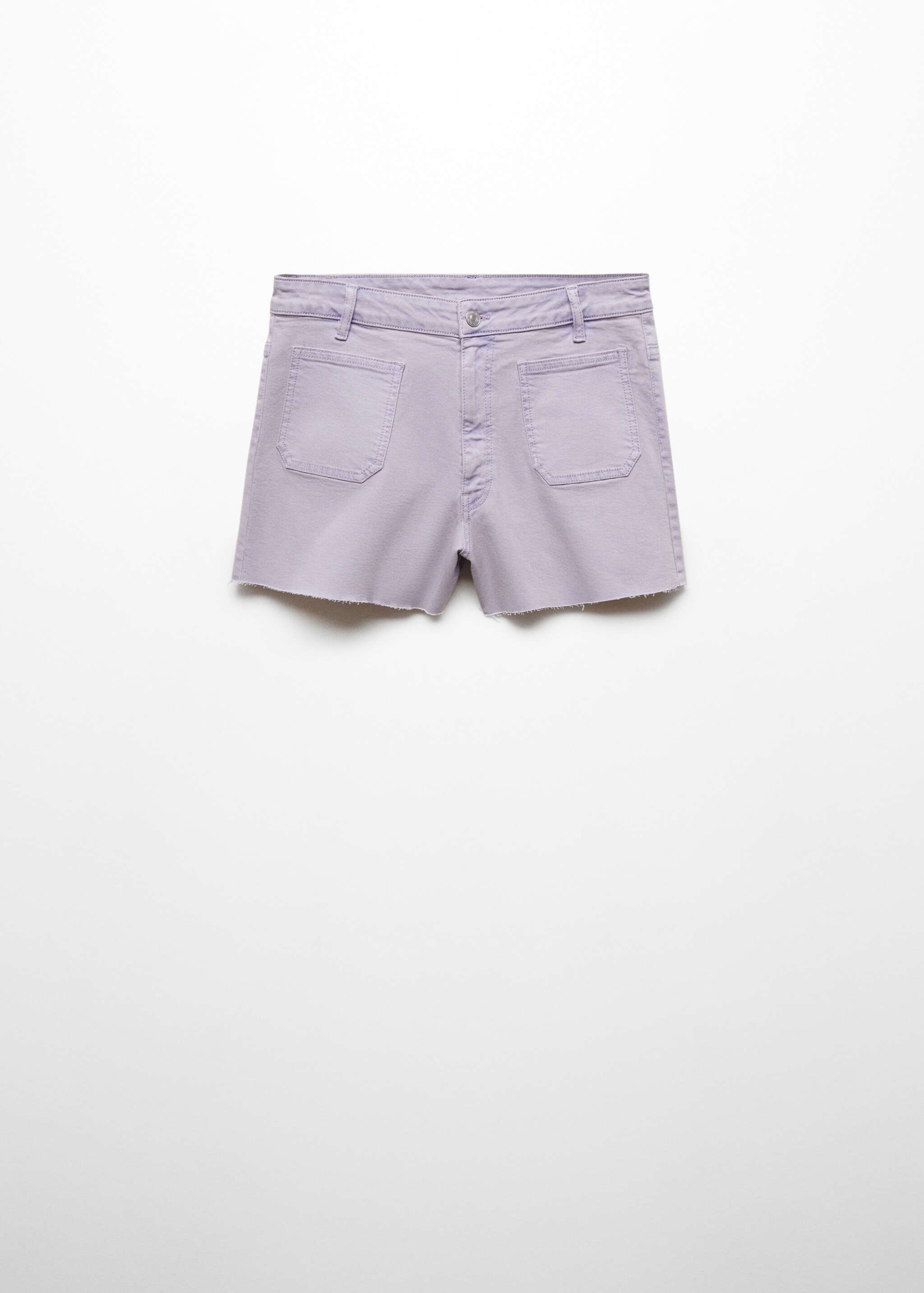Cotton shorts with pockets - Article without model