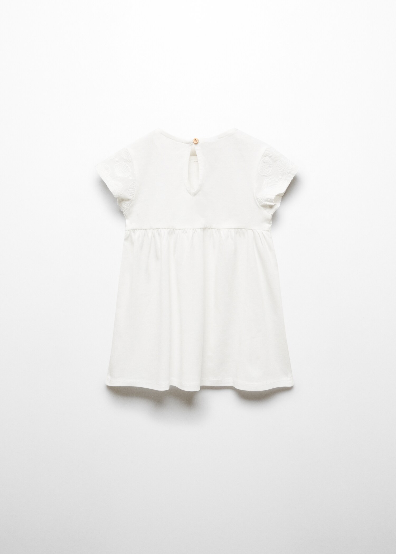 Robe imprimée brodée - Verso de l’article