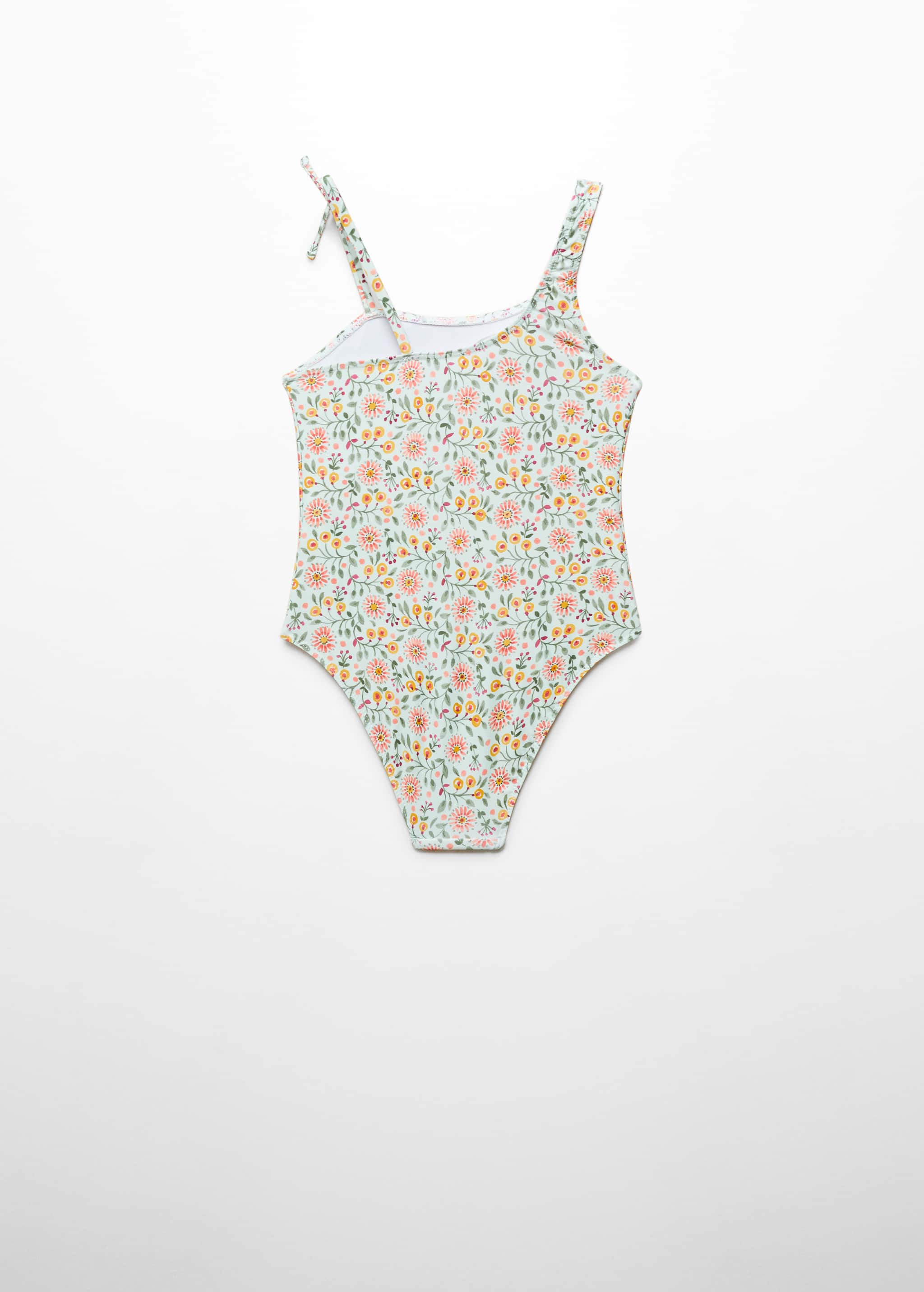 Floral print swimsuit - Reverse of the article