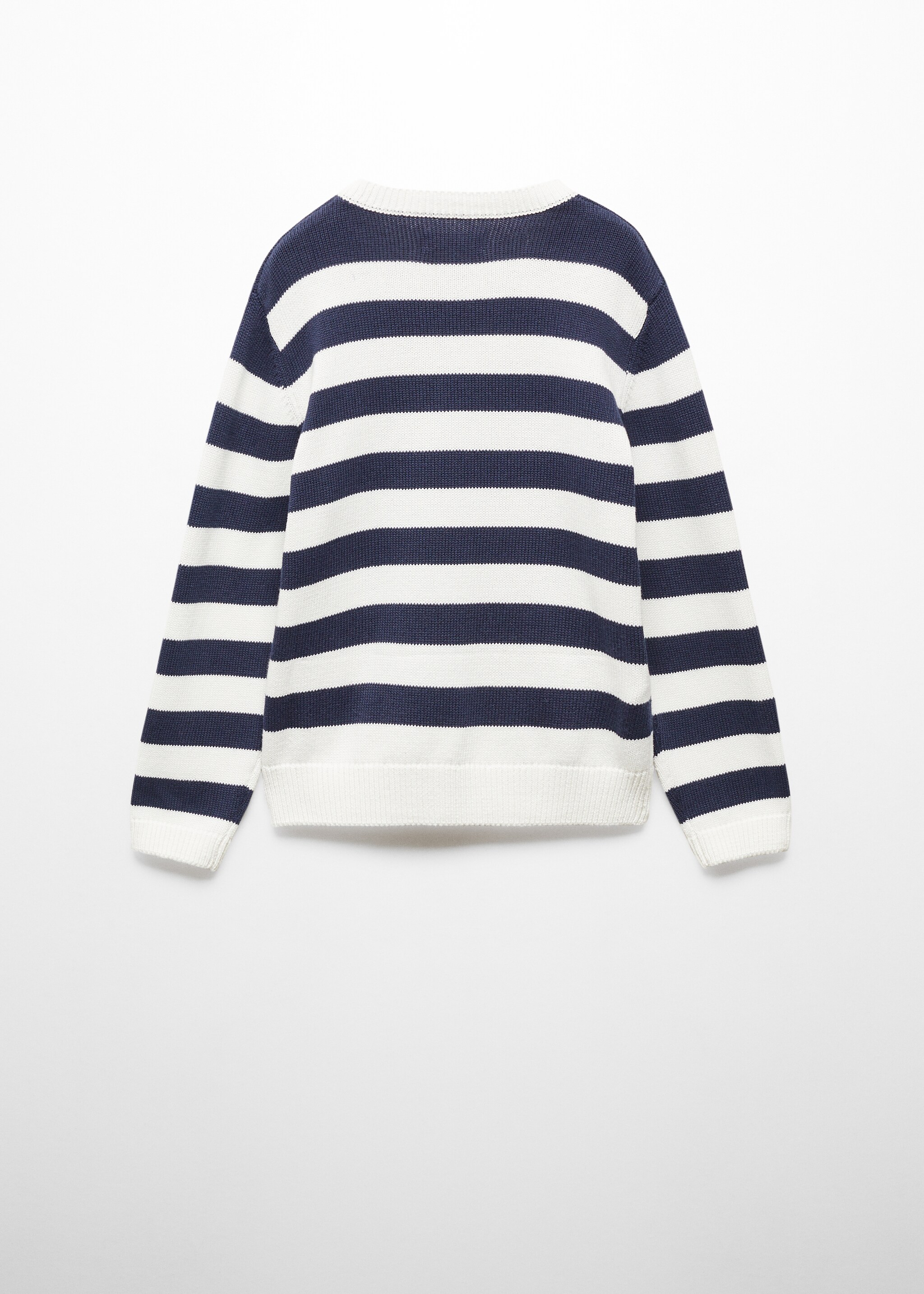 Knit striped sweater - الجهة الخلفية للمنتج