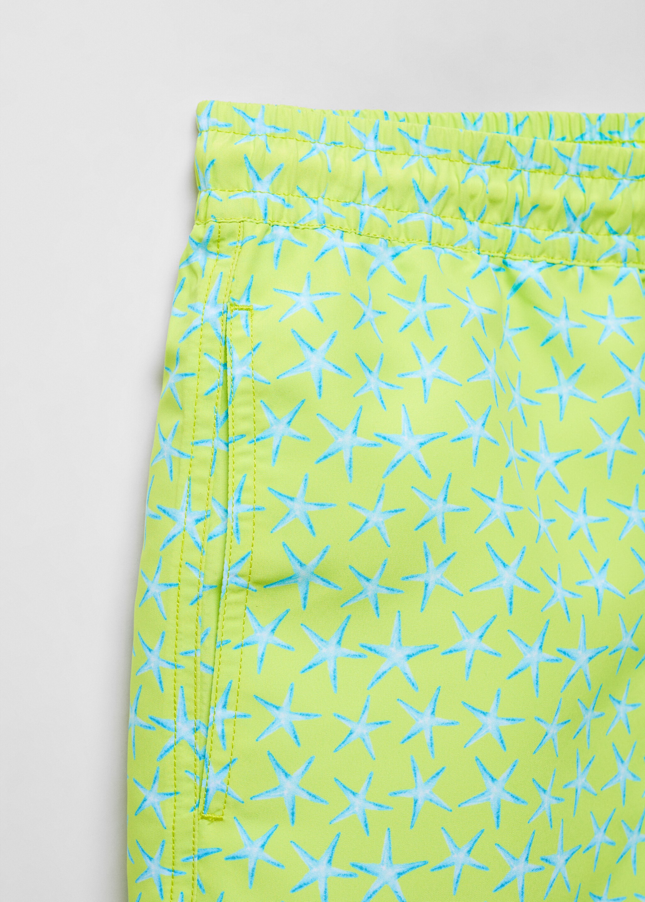 Star print drawstring swimsuit - Details of the article 8