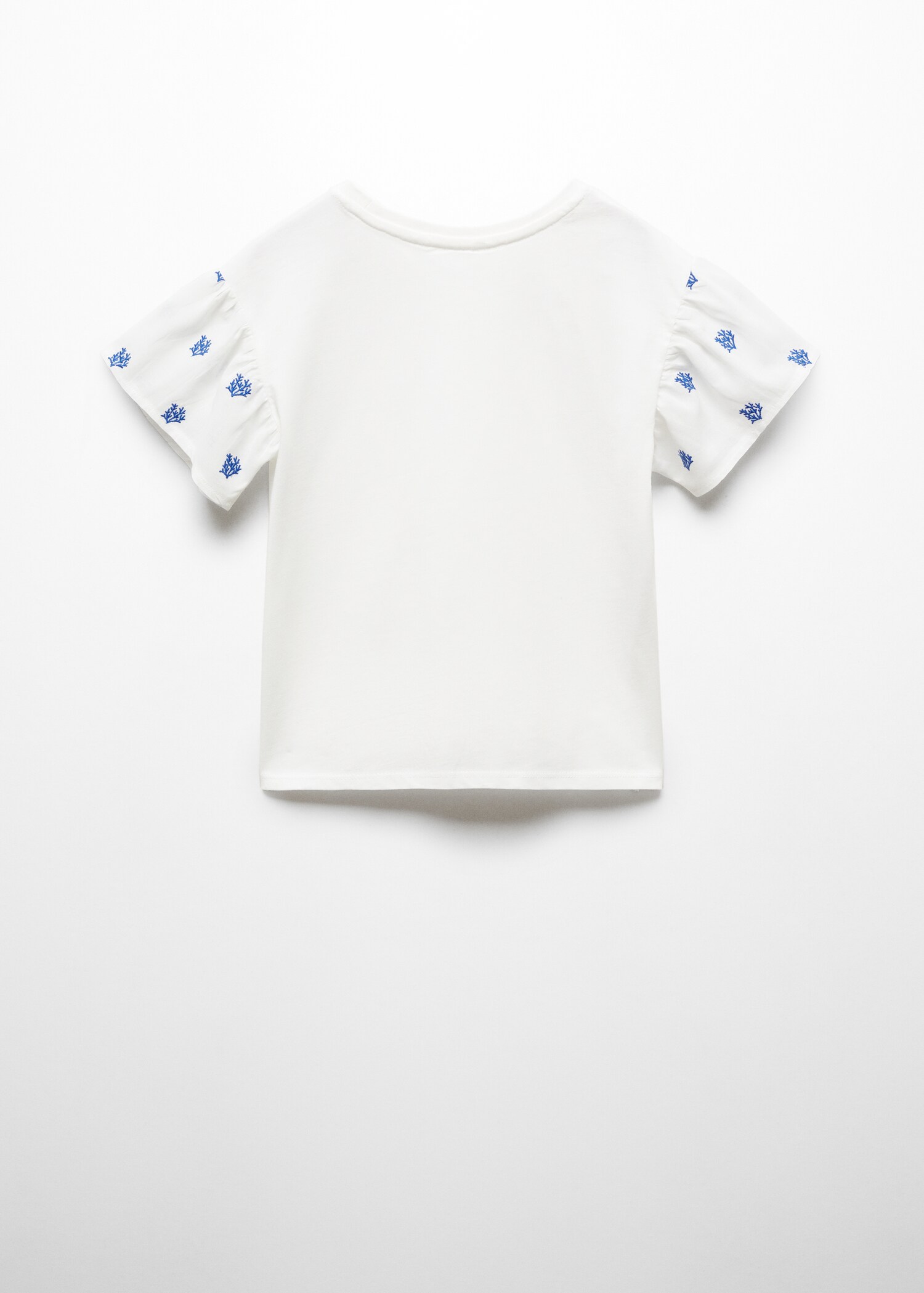 T-shirt maniche corte ricamo - Retro dell'articolo