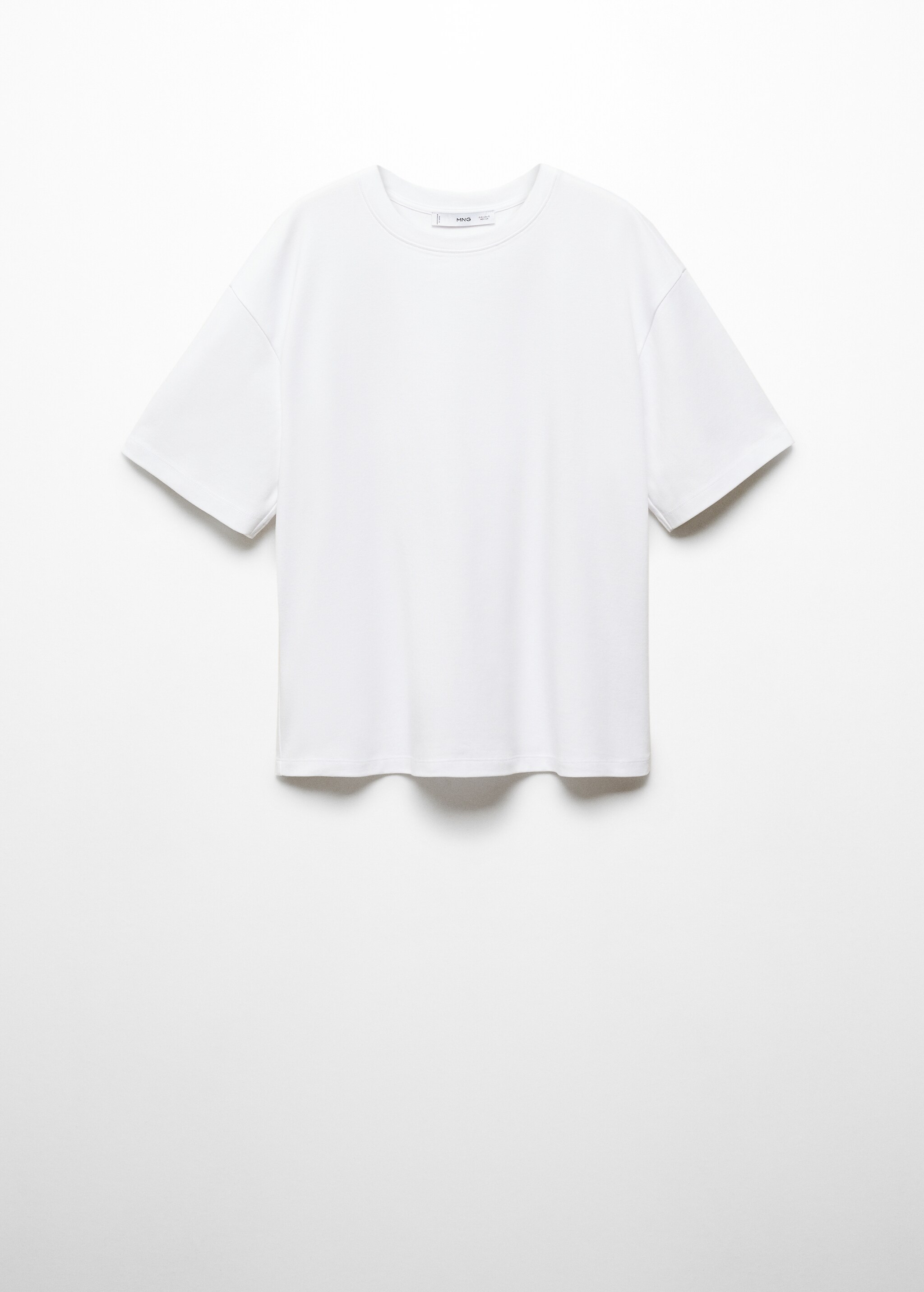 Oversize cotton T-shirt - Article without model