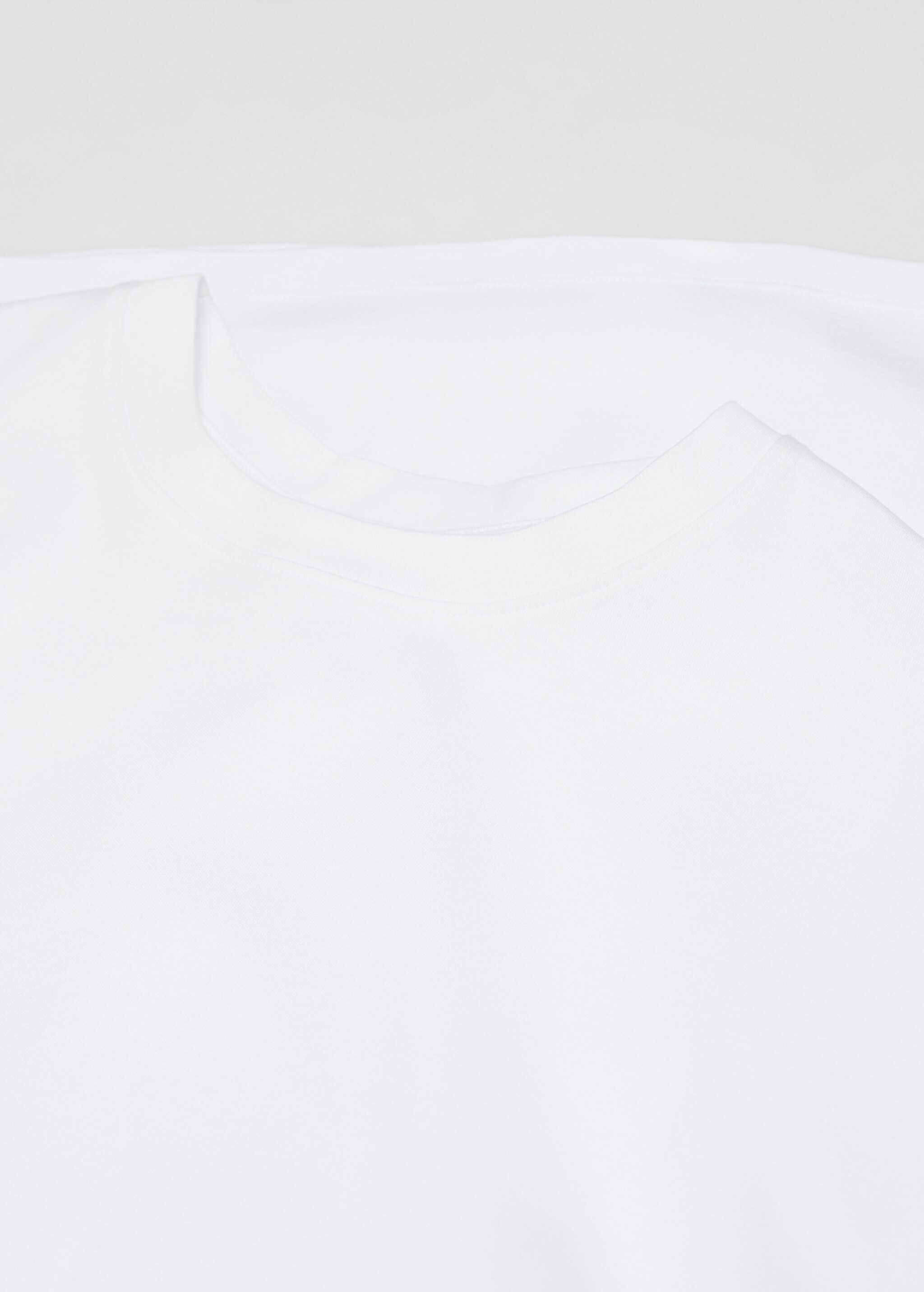 Oversize cotton T-shirt - Details of the article 8