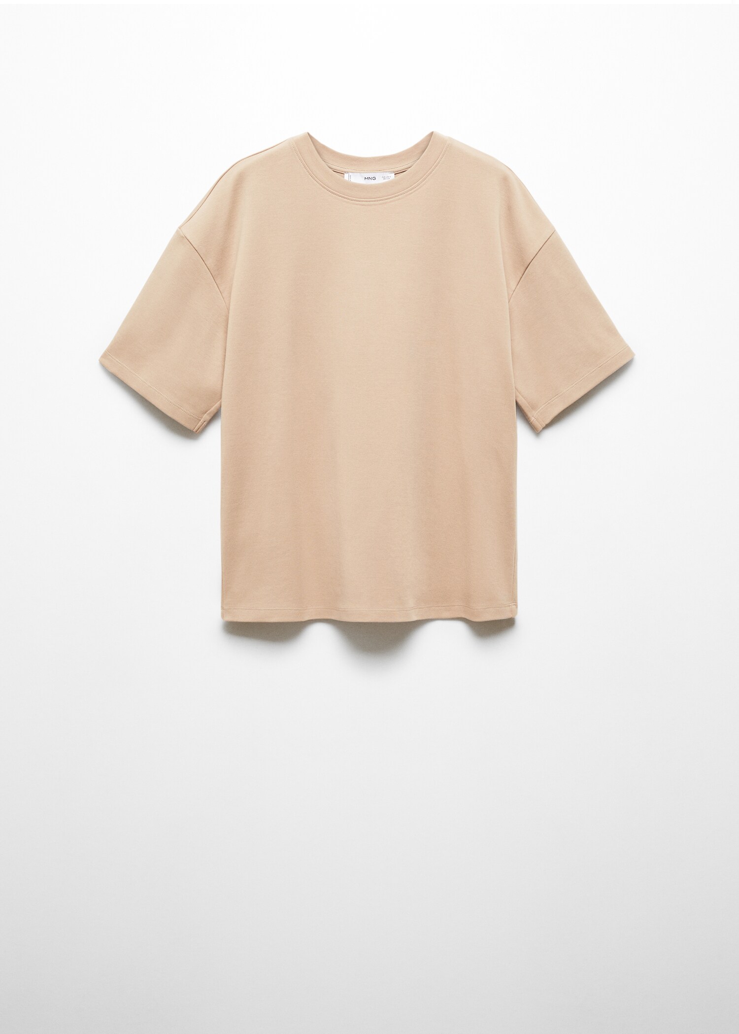 Oversize cotton T-shirt - Article without model