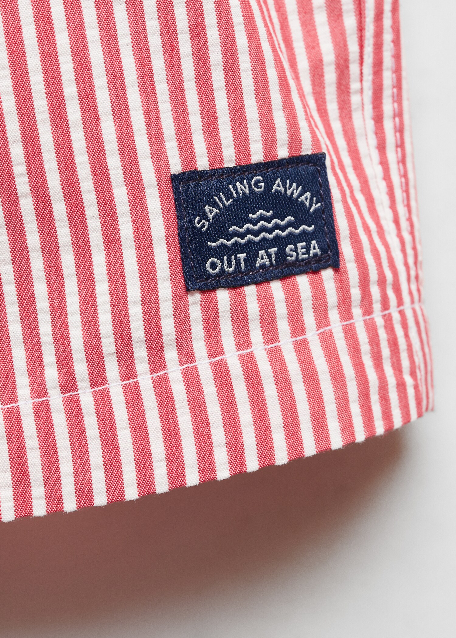 Striped swimsuit - Details of the article 8