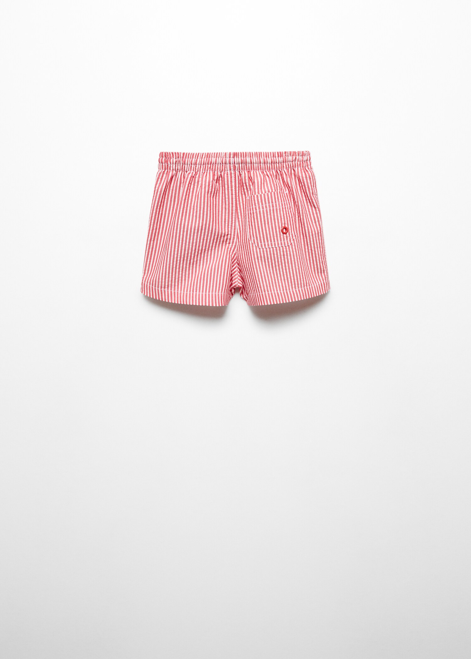 Striped swimsuit - Reverse of the article