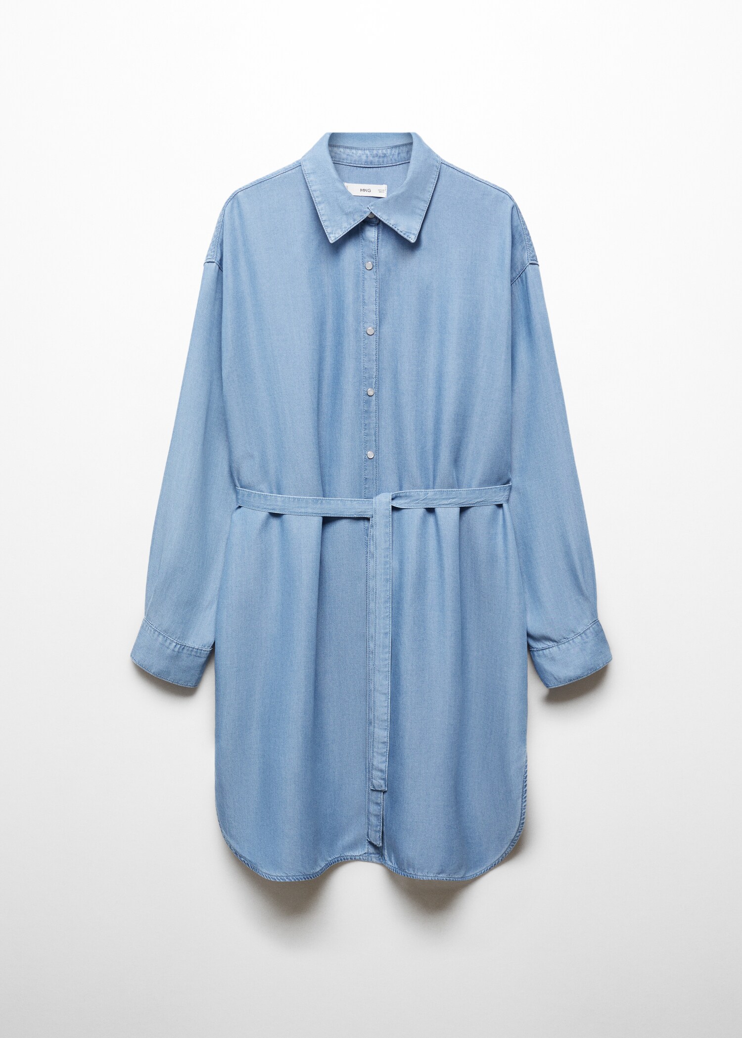 Robe chemise jean - Article sans modèle